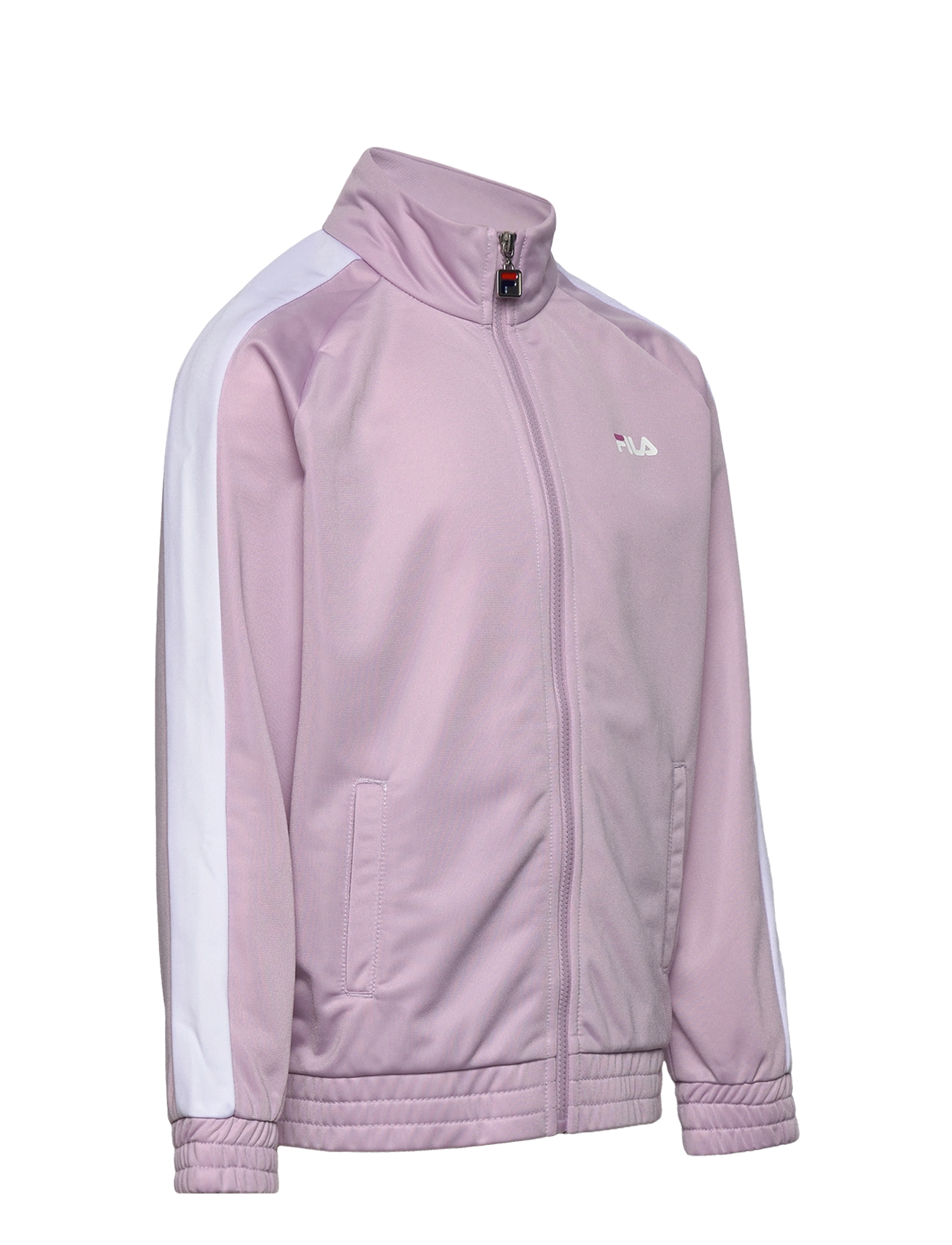 FILA - BENAVENTE track jacket - fair orchid-bright white - 2