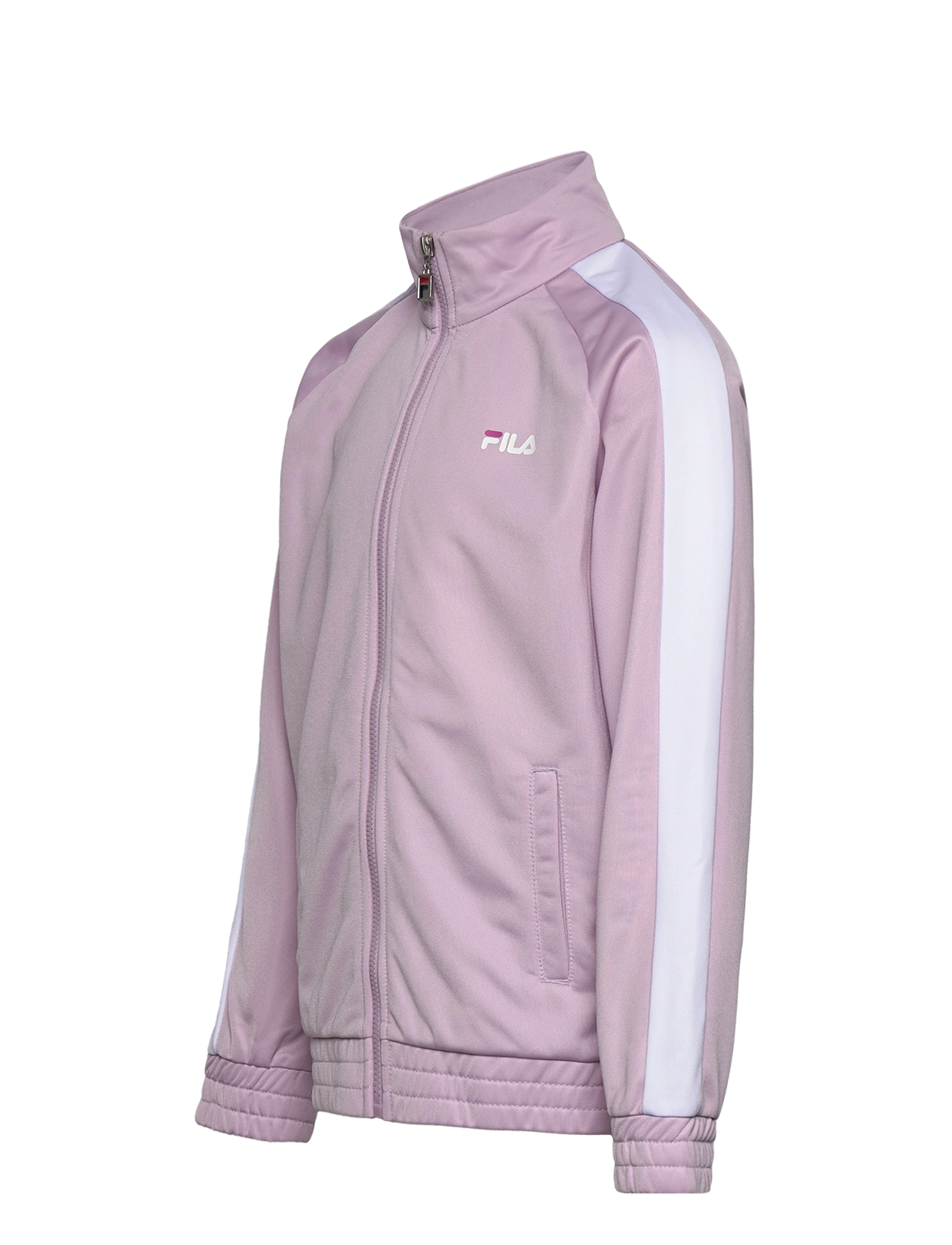 FILA - BENAVENTE track jacket - fair orchid-bright white - 3