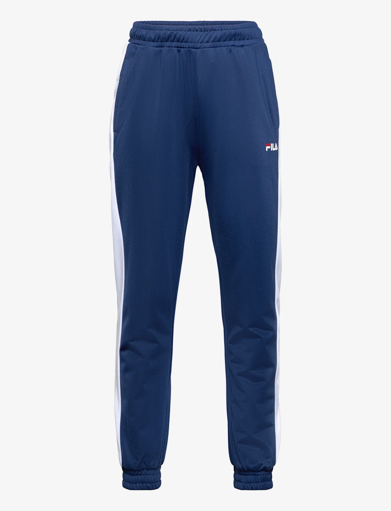 FILA - BIARRITZ track pants - summer savings - medieval blue-bright white - 0