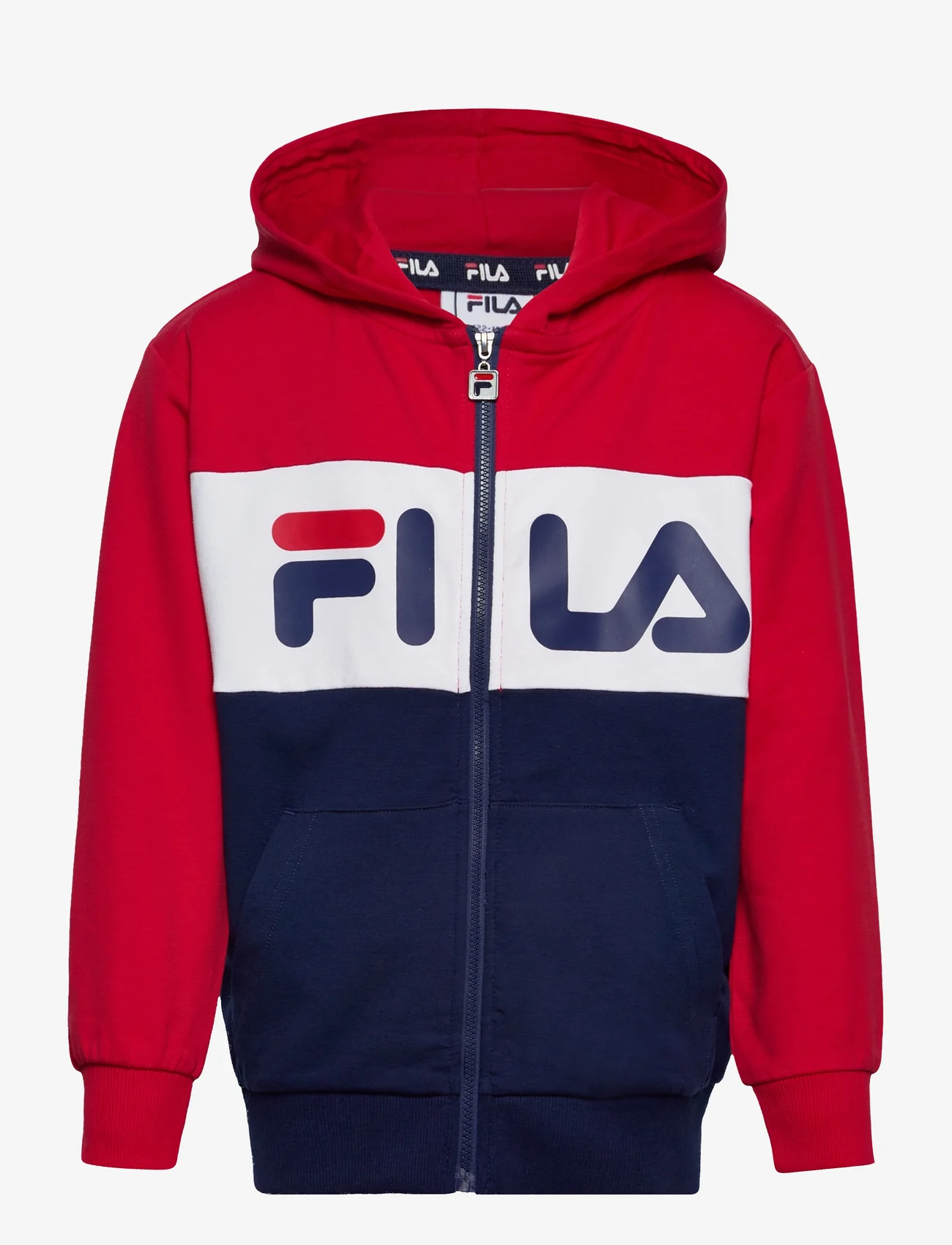 FILA - BAAR-EBENHAUSEN - hoodies - medieval blue-true red-bright white - 0