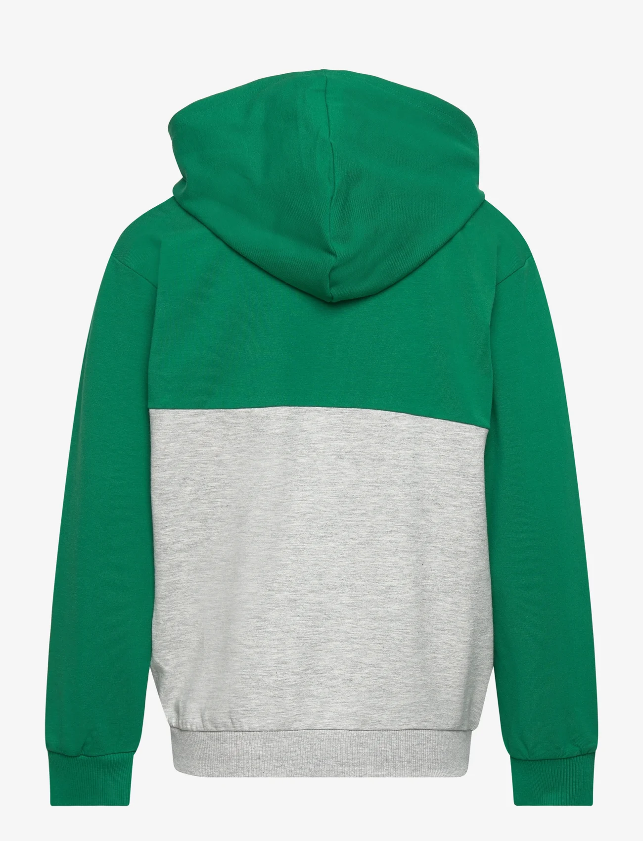 FILA - BAAR-EBENHAUSEN - hoodies - light grey melange-verdant green-bl - 1