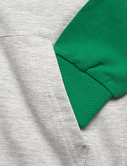 FILA - BAAR-EBENHAUSEN - džemperi ar kapuci - light grey melange-verdant green-bl - 3