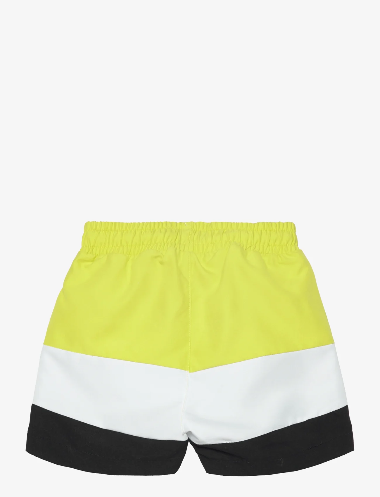 FILA - LANGULA beach shorts - vasaras piedāvājumi - evening primrose-bright white-black - 1