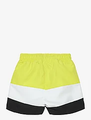FILA - LANGULA beach shorts - gode sommertilbud - evening primrose-bright white-black - 1