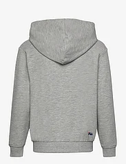 FILA - BALGE classic logo zip hoody - džemperi ar kapuci - light grey melange - 1