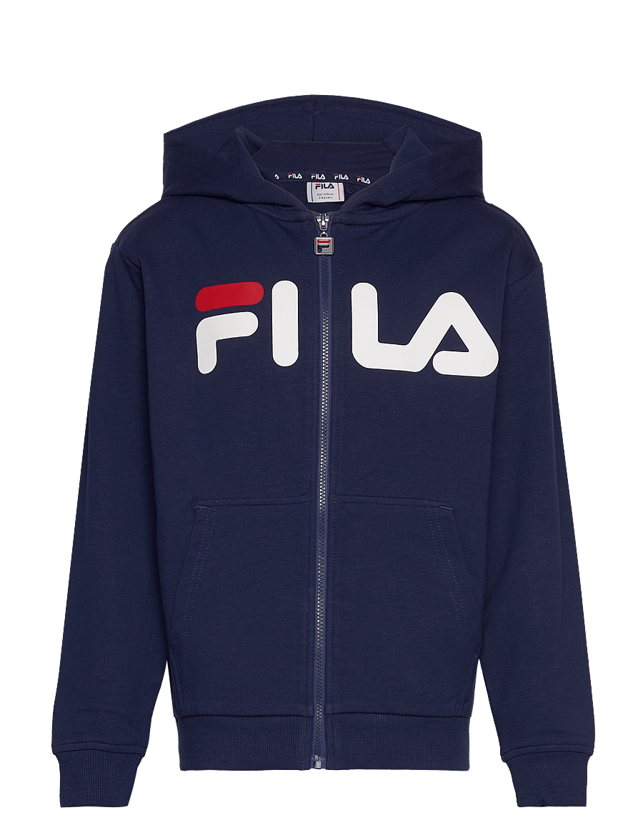 FILA - BALGE classic logo zip hoody - medieval blue - 0
