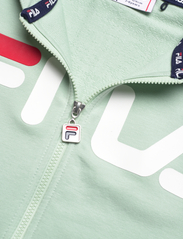 FILA - BALGE classic logo zip hoody - kapuutsiga dressipluusid - silt green - 2