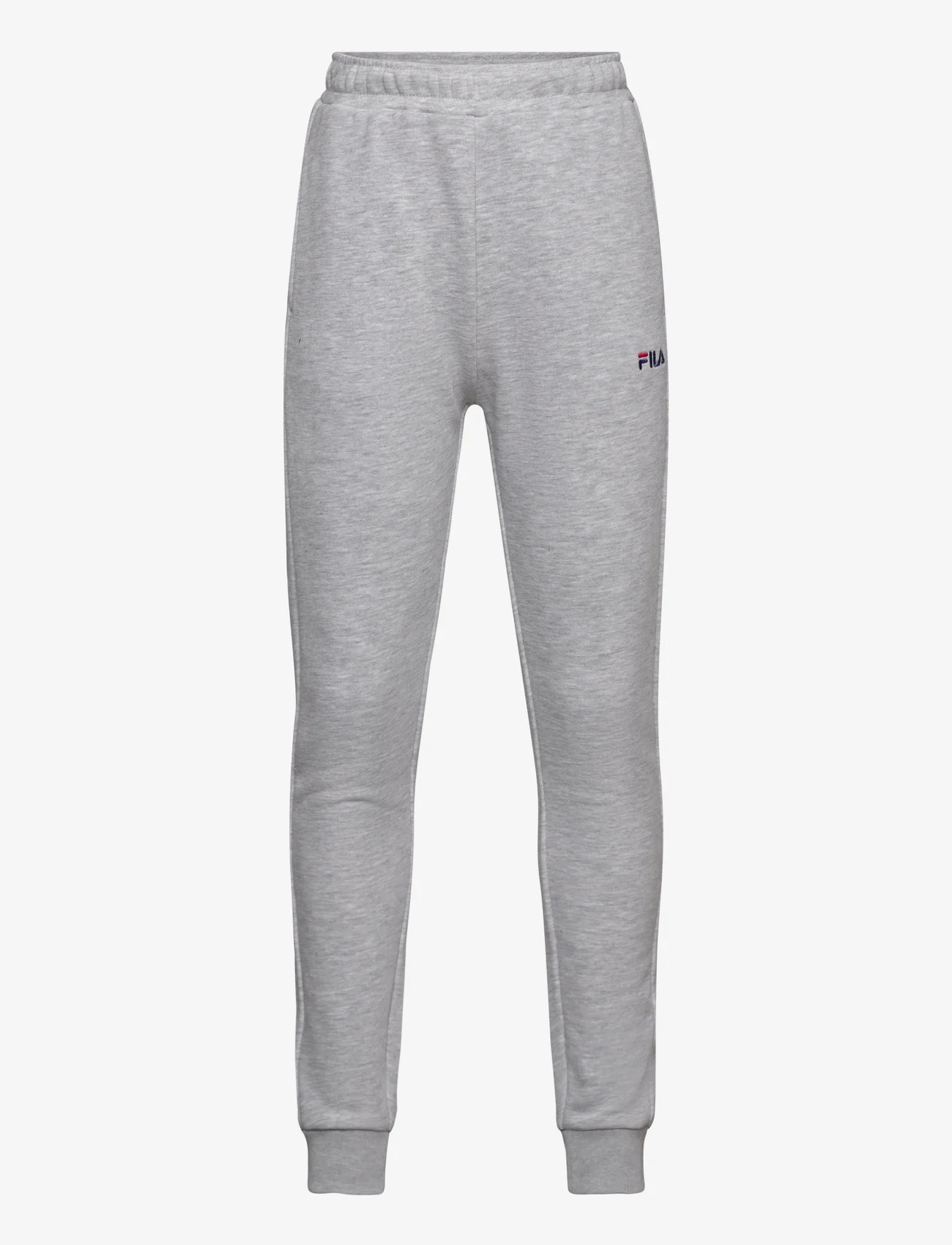 FILA - BREDDORF track pants - laveste priser - light grey melange - 0