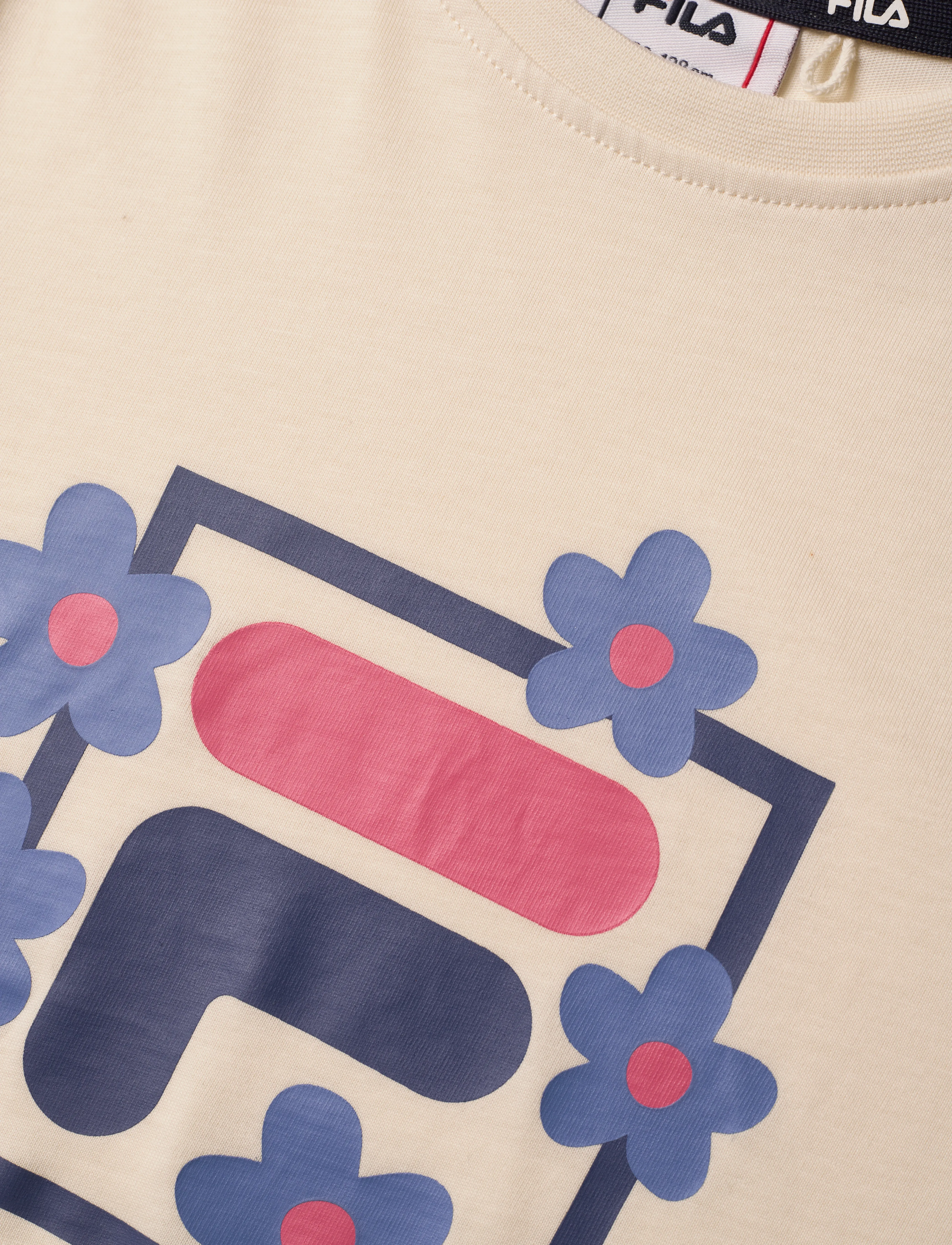 FILA - LAMSTEDT graphic tee - antique white - 2