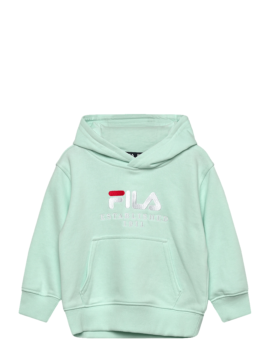 FILA - BENNA regular logo hoodie - kapuzenpullover - soothing sea - 0