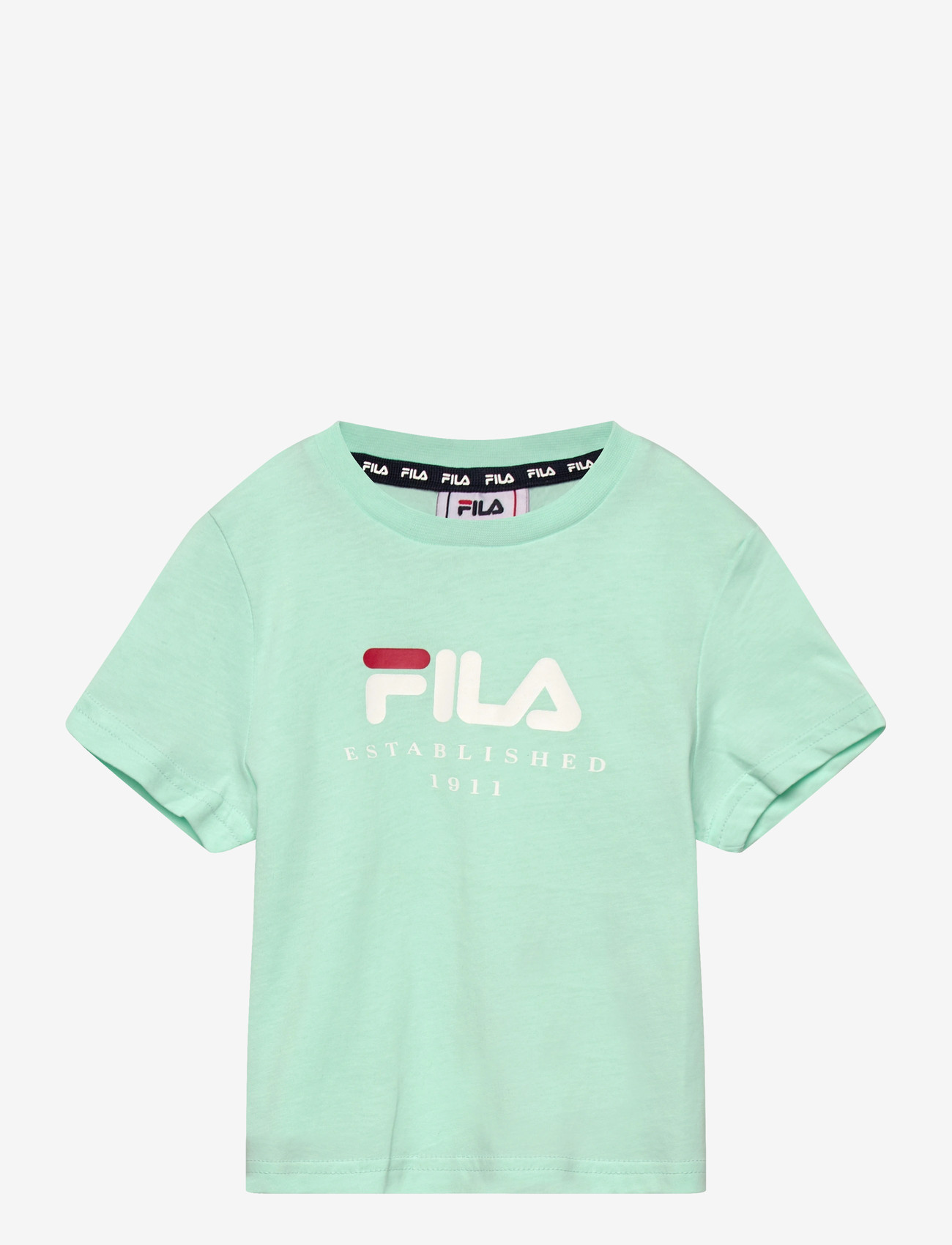 FILA - BENNA regular logo t-shirt - lühikeste varrukatega t-särgid - soothing sea - 0