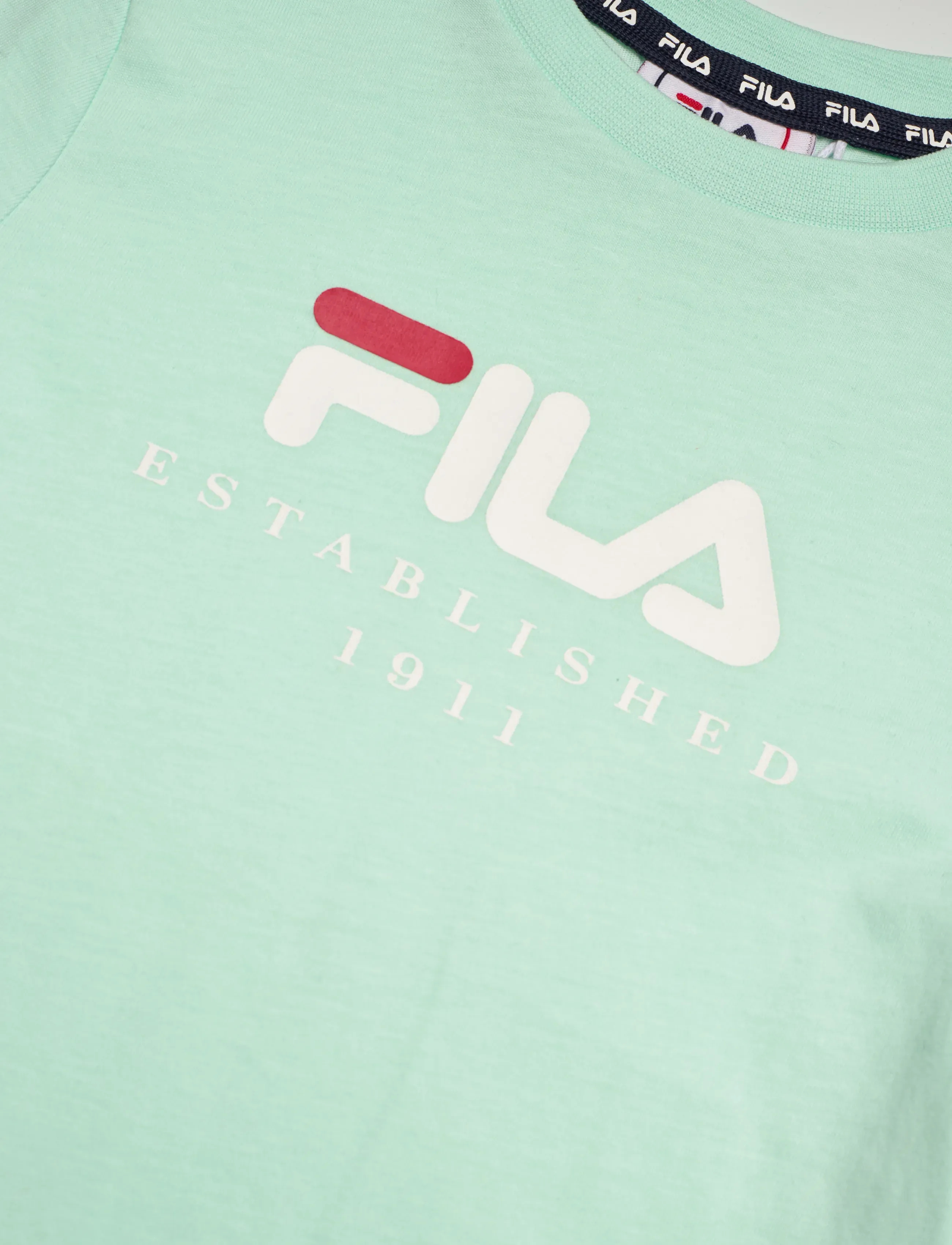FILA - BENNA regular logo t-shirt - kurzärmelig - soothing sea - 2
