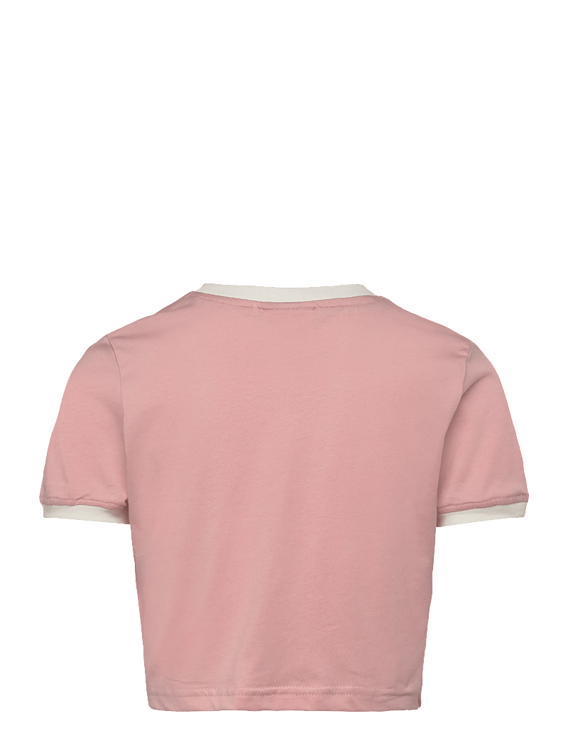 FILA - PRATOLINO cropped ringer t-shirt - kurzärmelig - mellow rose-egret - 1