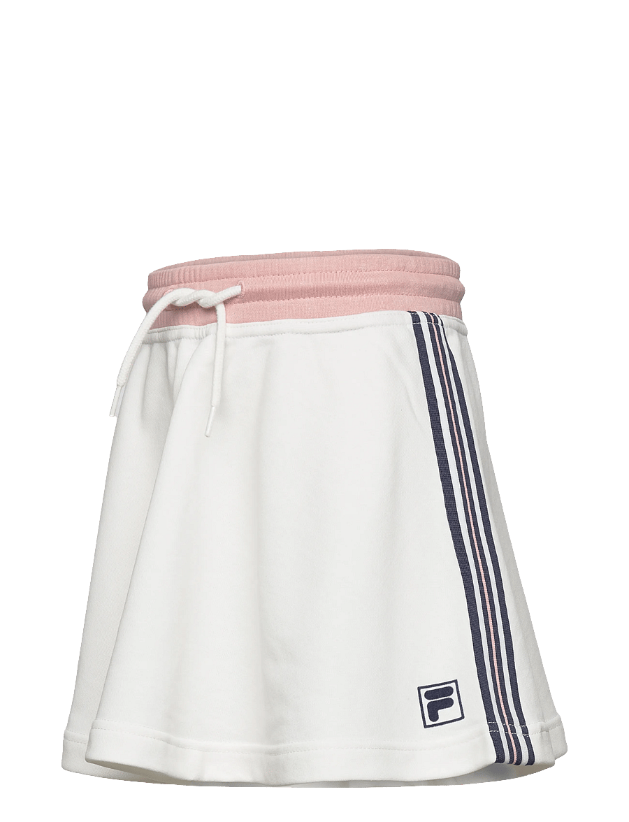 FILA - PRATOLINO regular heritage tape sweat skirt - korte nederdele - egret - 3