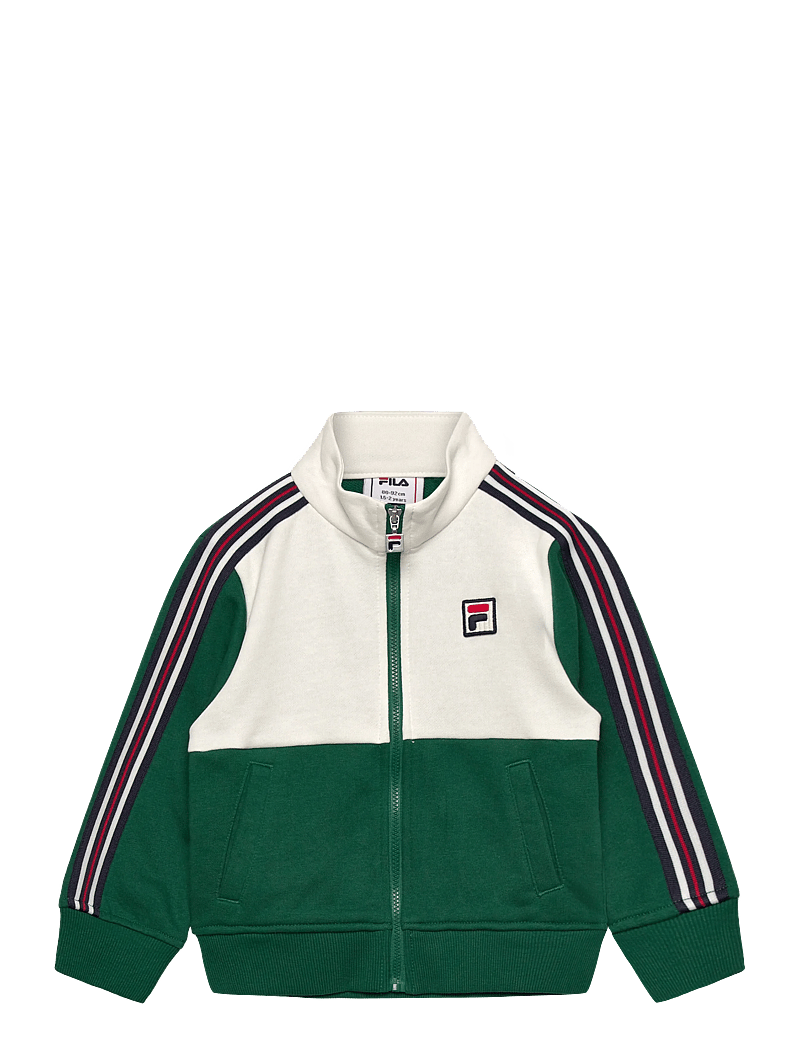 FILA - MONTEREGGI regular heritage tape track jacket - dressipluusid - posy green-egret - 0