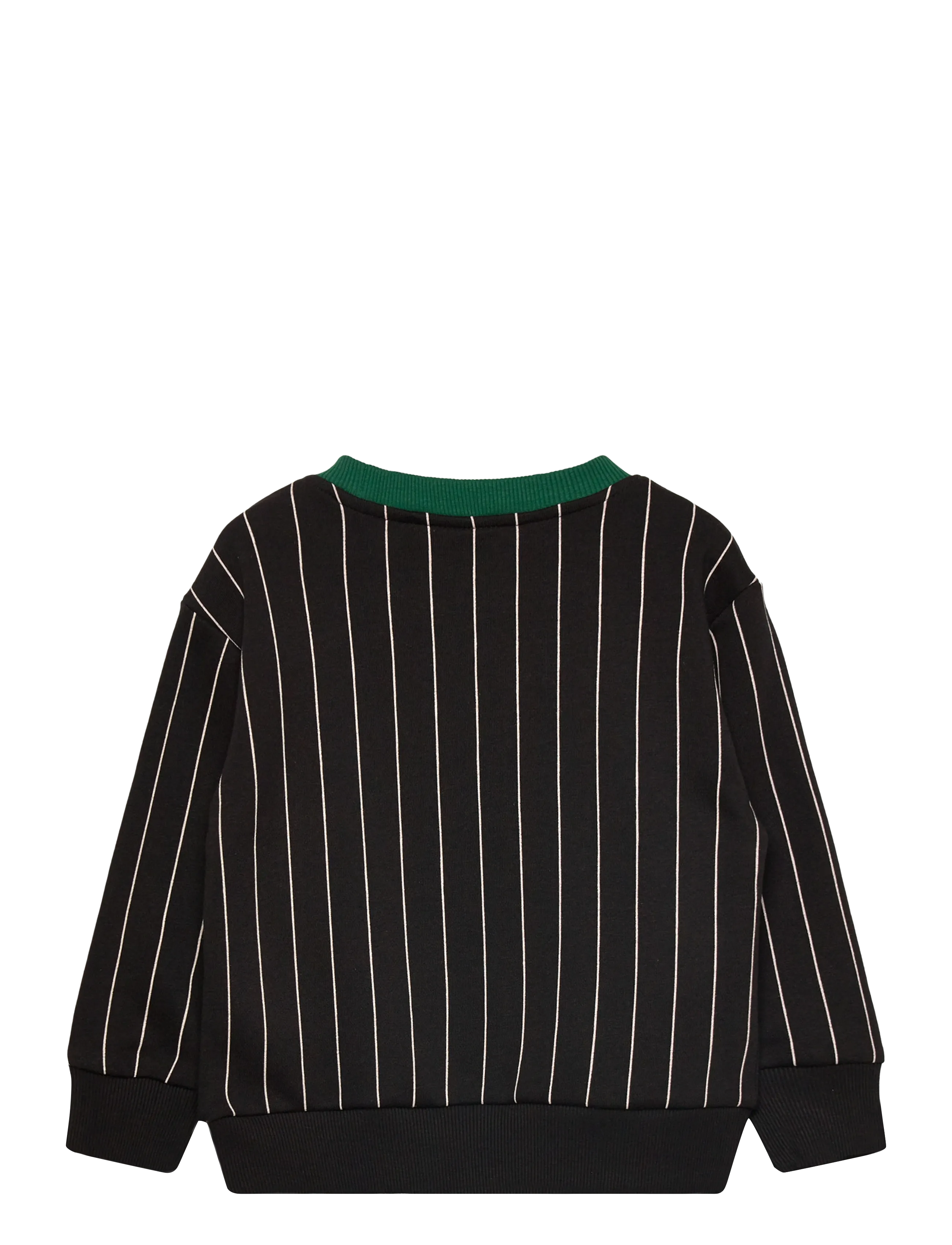 FILA - LUBACO regular pinstriped crewneck sweatshirt - sweatshirts - black / egret striped (2/1) - 1