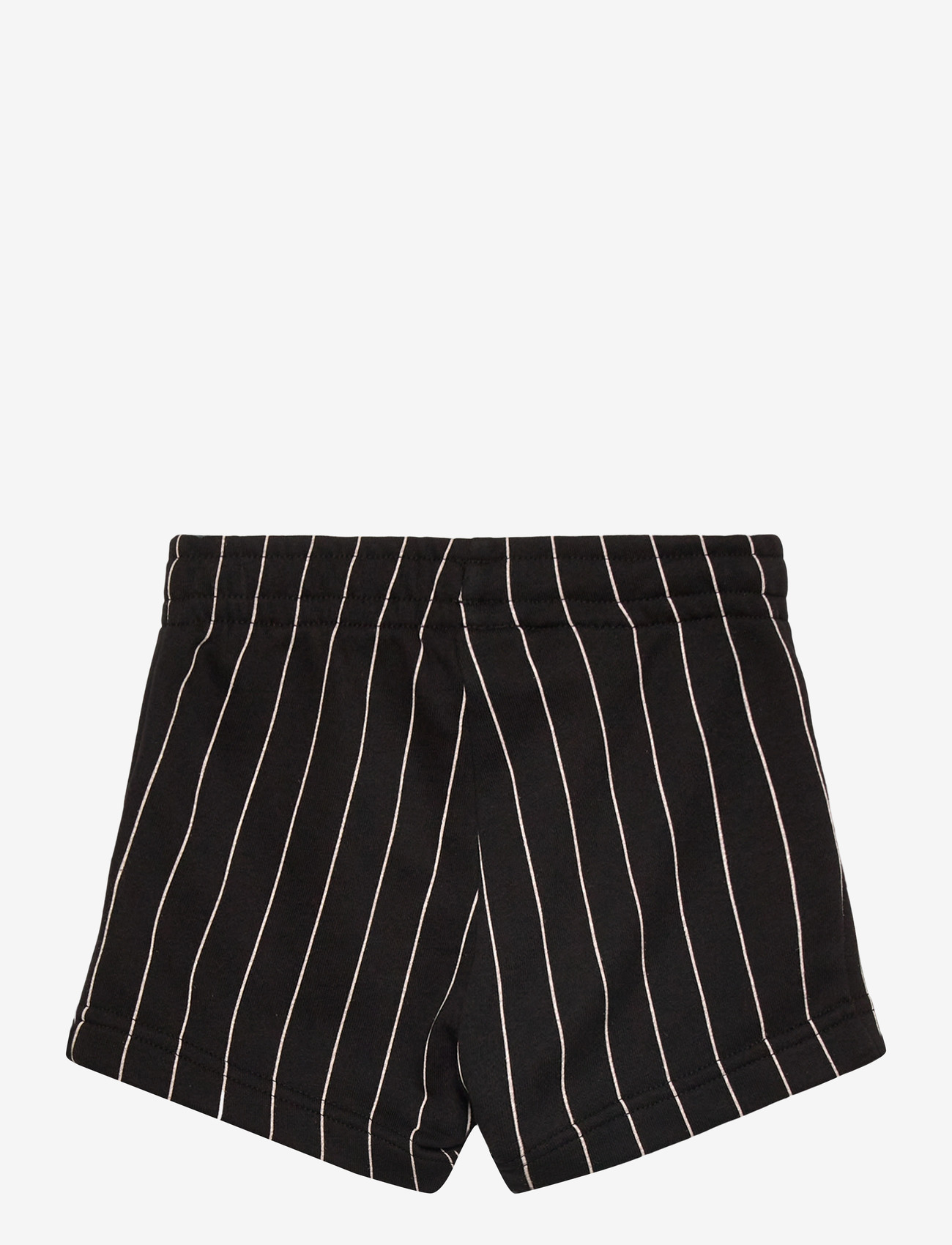 FILA - LUBACO regular pinstriped sweat shorts - sweatshorts - black / egret striped (2/1) - 1
