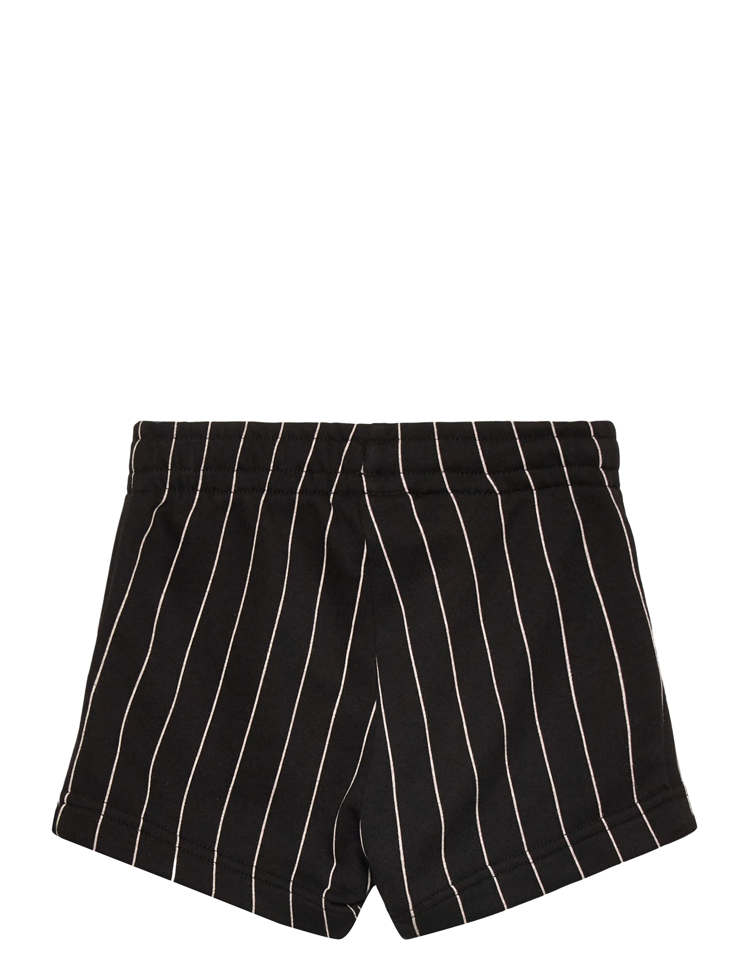 FILA - LUBACO regular pinstriped sweat shorts - sweatshorts - black / egret striped (2/1) - 1
