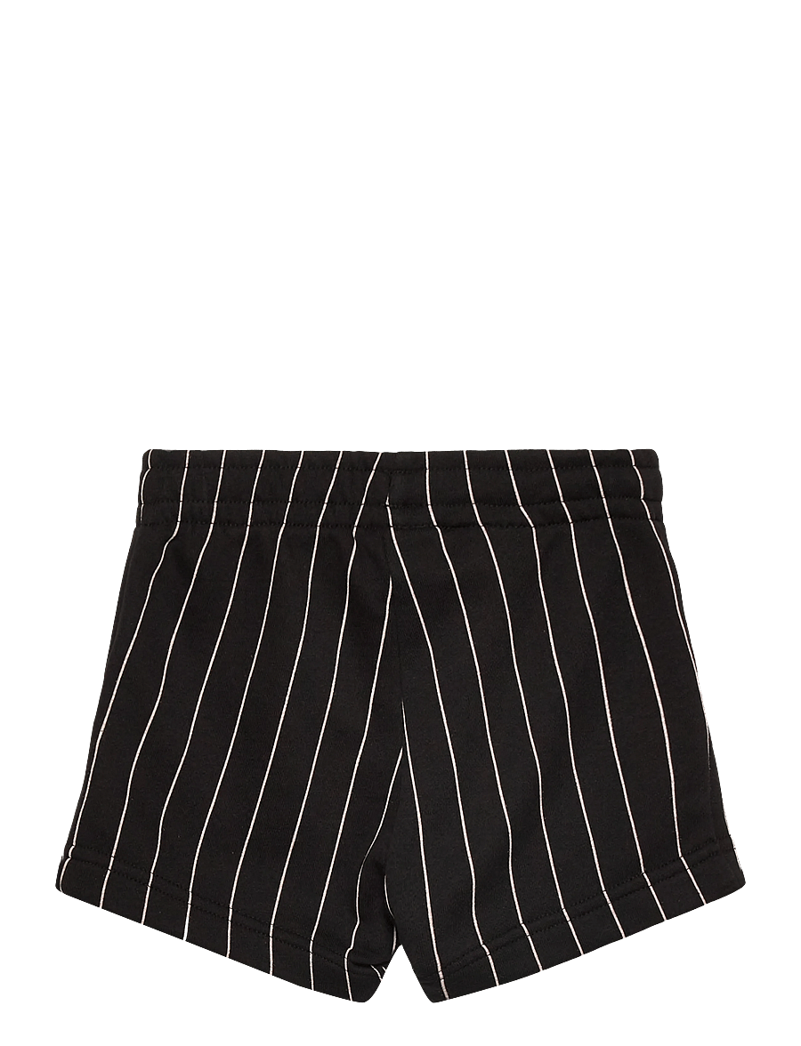 FILA - LUBACO regular pinstriped sweat shorts - sweatshorts - black / egret striped (2/1) - 1