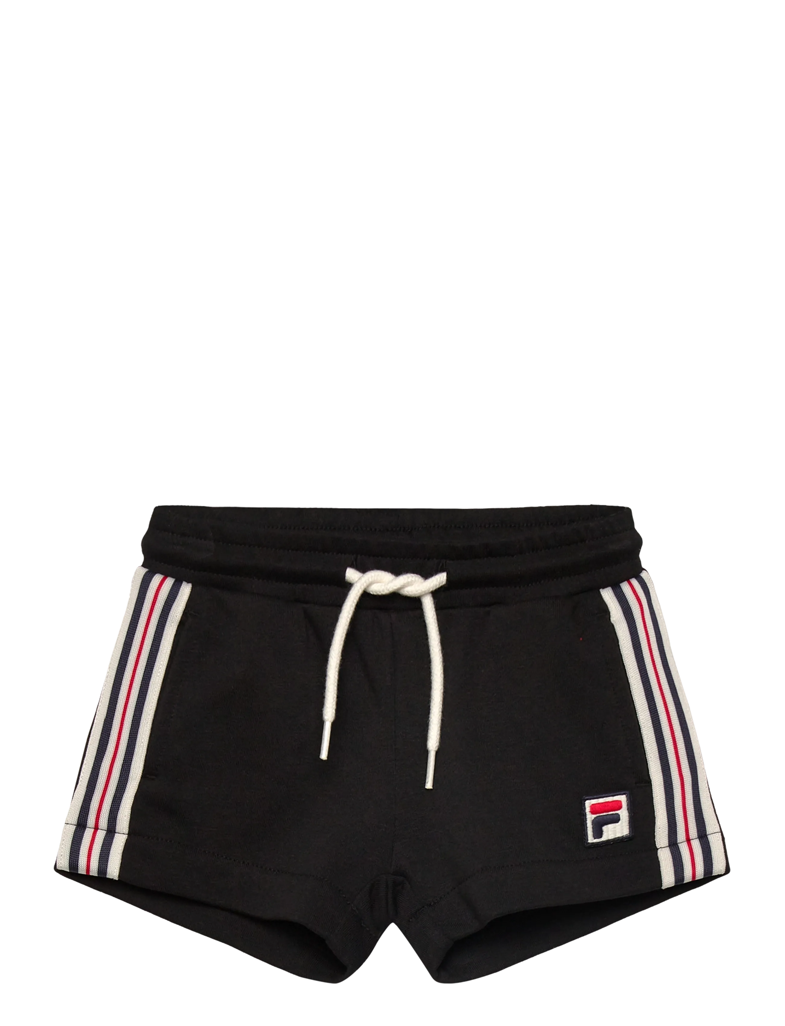 FILA MONTEREGGI regular heritage tape sweat shorts - New Arrivals - BLACK / black