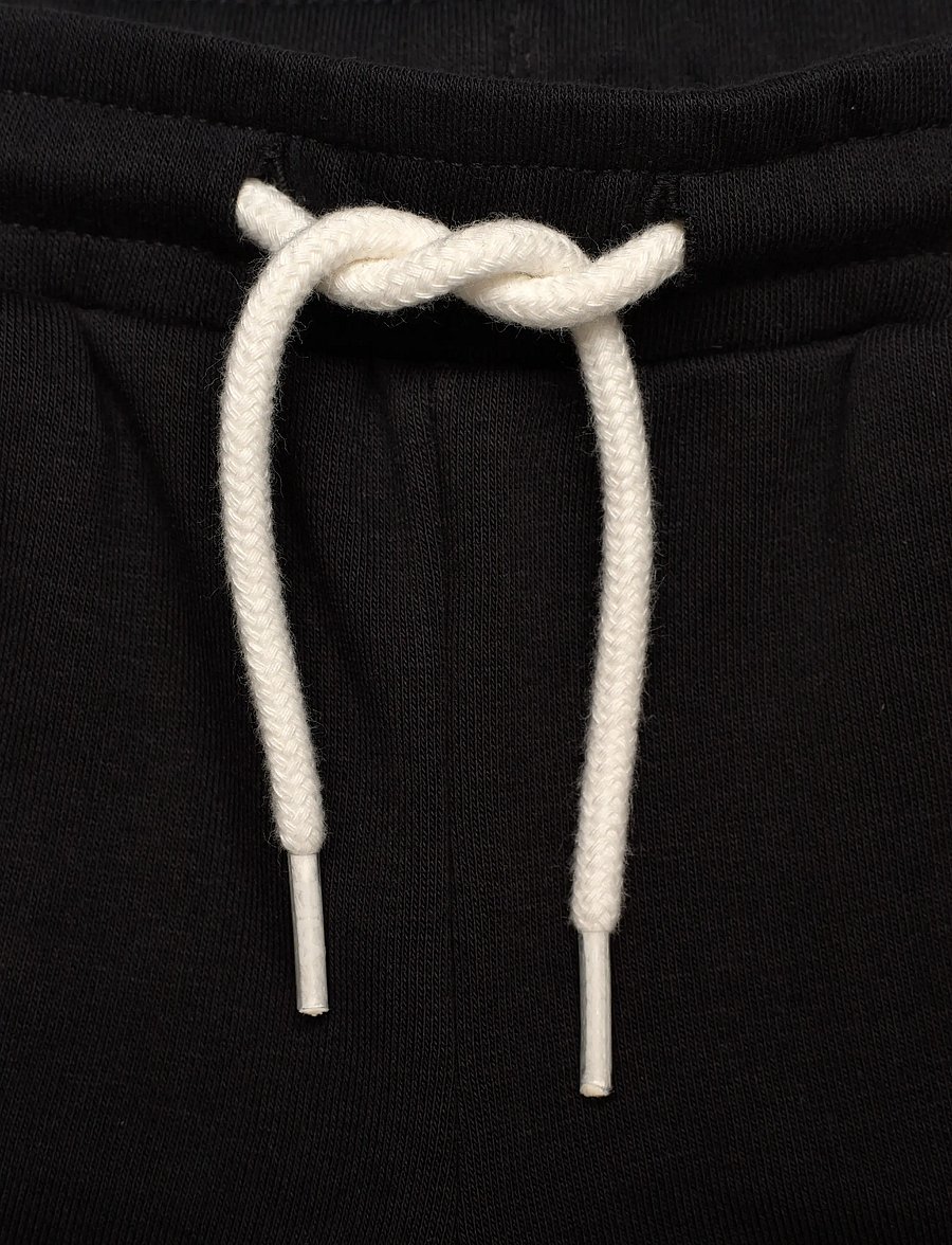 FILA - MONTEREGGI regular heritage tape sweat shorts - mjúkar stuttbuxur - black - 3