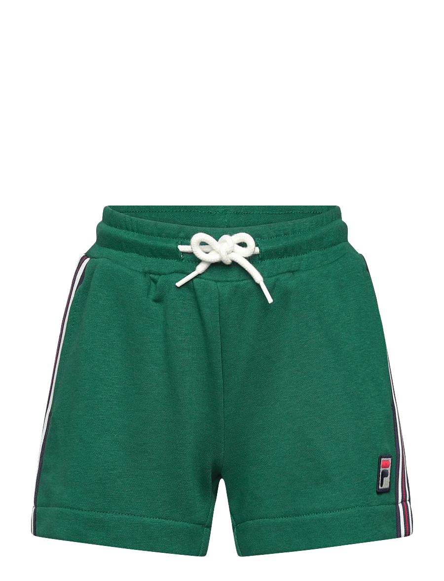 FILA - MONTEREGGI regular heritage tape sweat shorts - sweatshorts - posy green - 0