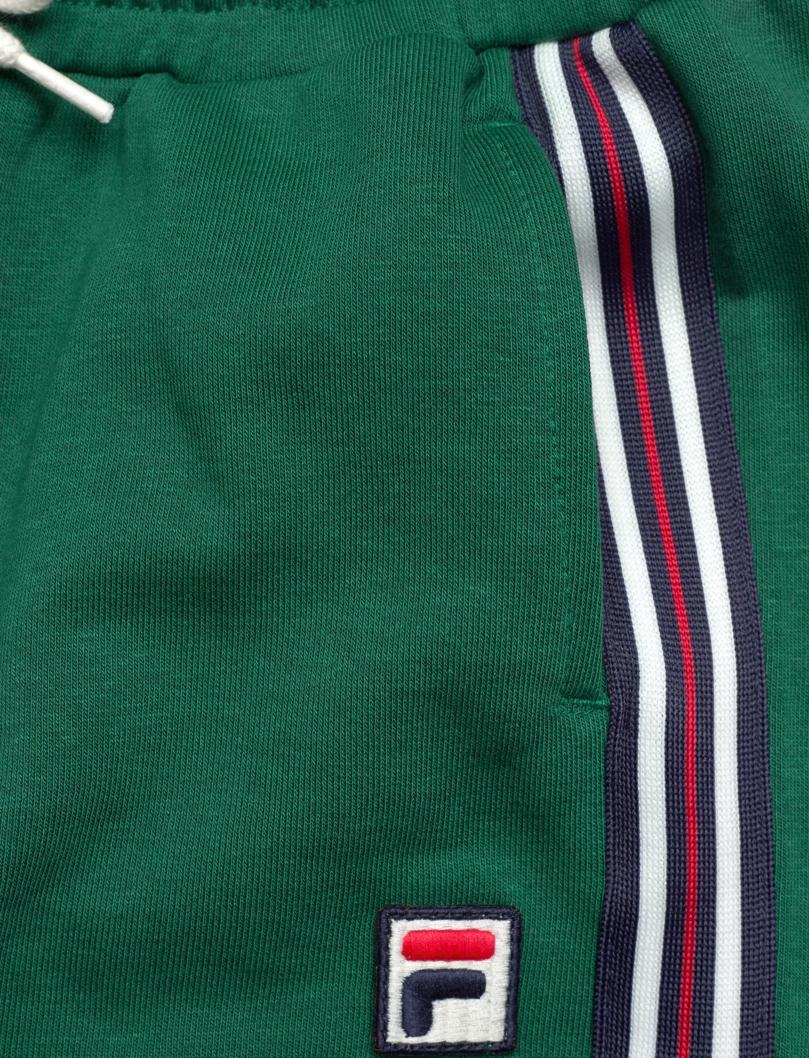 FILA - MONTEREGGI regular heritage tape sweat shorts - sweatshorts - posy green - 2