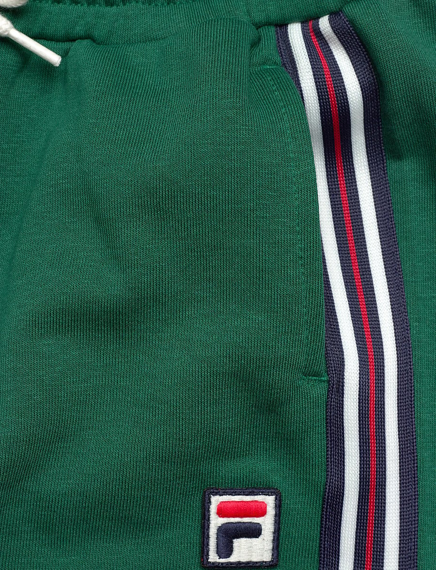 FILA - MONTEREGGI regular heritage tape sweat shorts - sweatshorts - posy green - 2