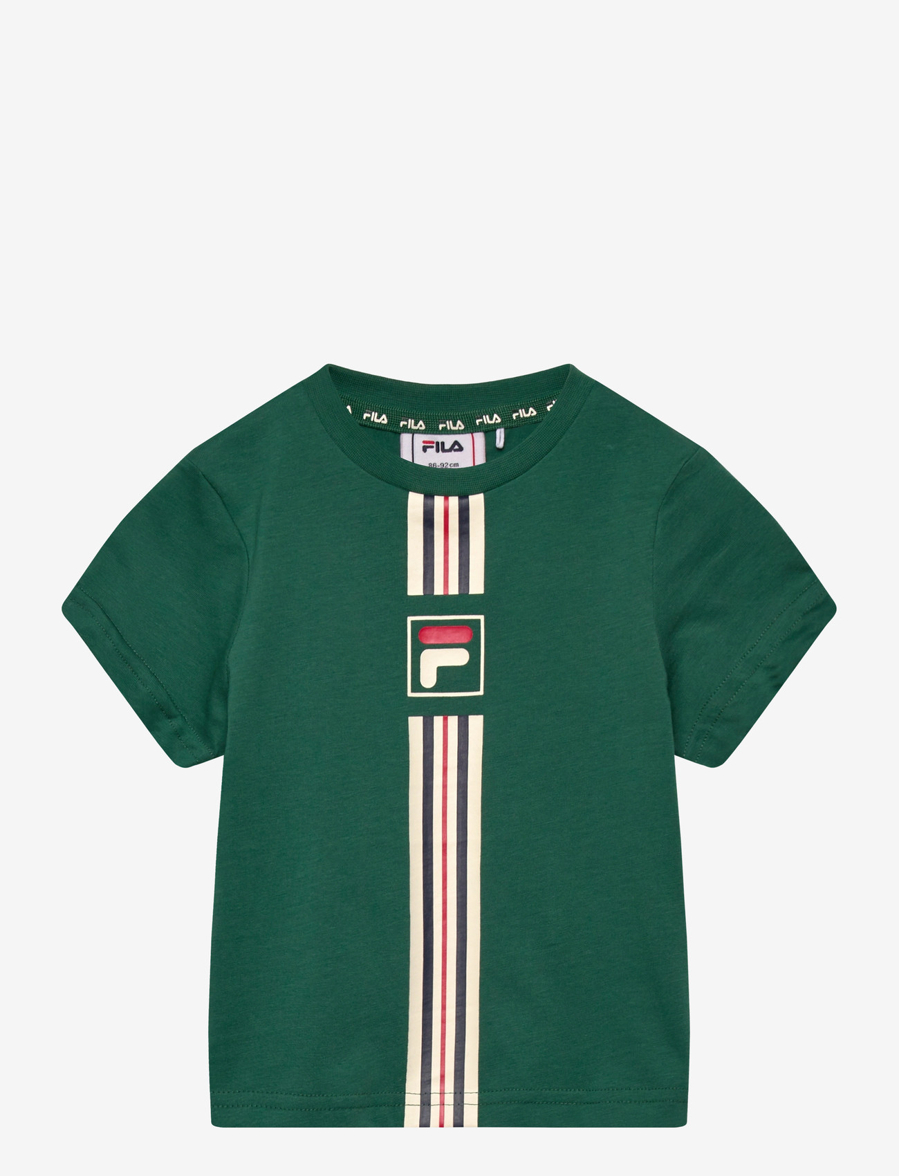 FILA - MONTEREGGI regular heritage tape   t-shirt - sportoberteile - posy green - 0