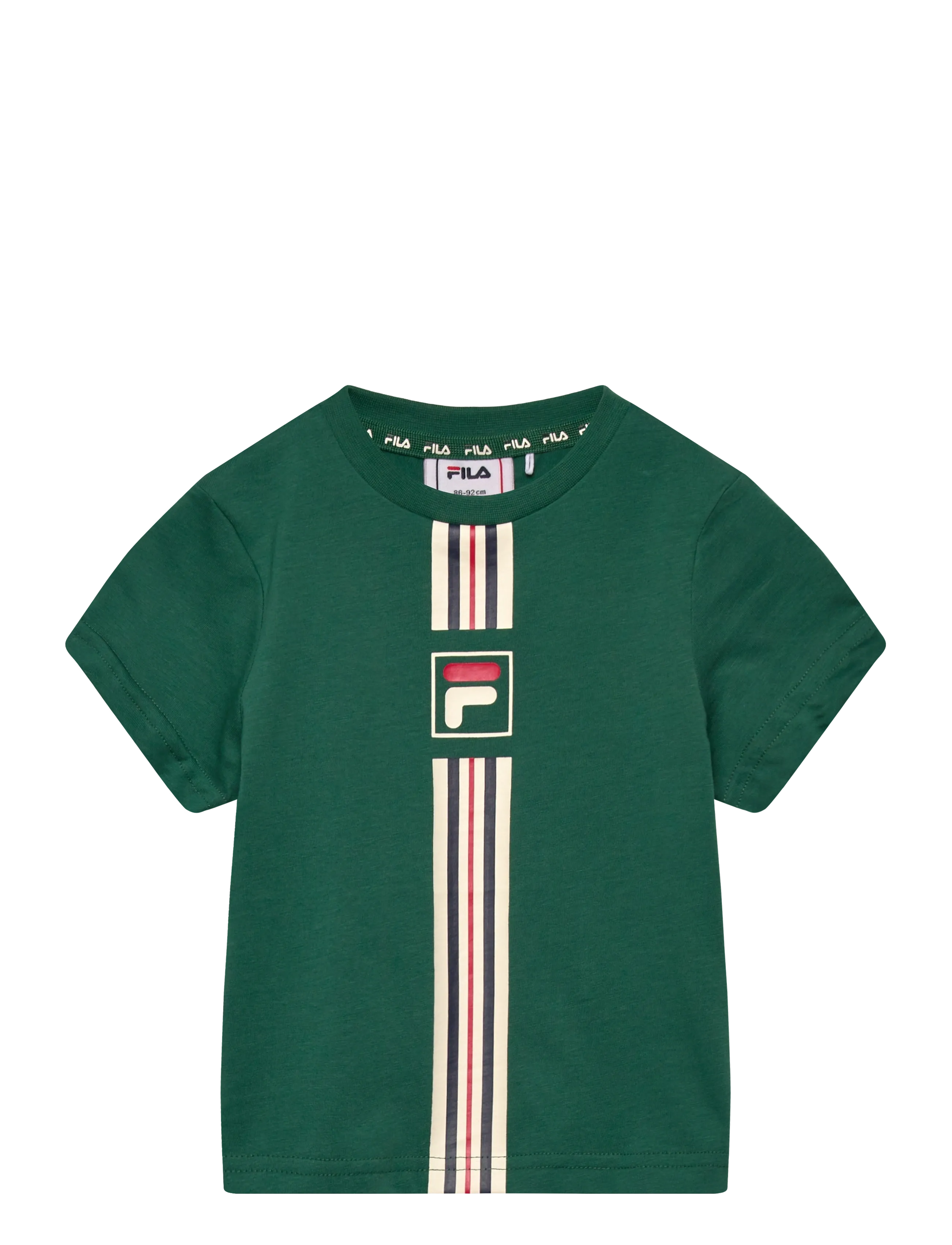 FILA MONTEREGGI regular heritage tape   t-shirt - Overdele - POSY GREEN / green