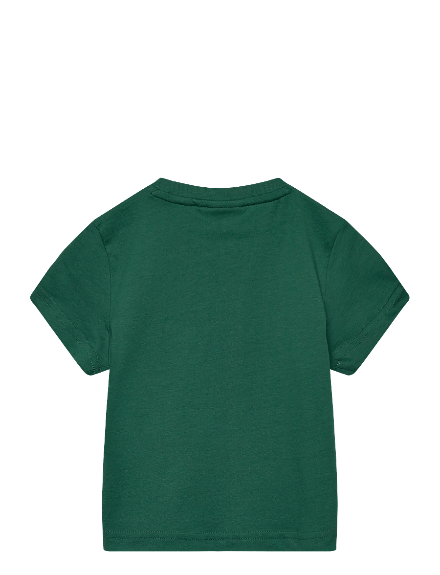 FILA - MONTEREGGI regular heritage tape t-shirt - sportstoppe - posy green - 1