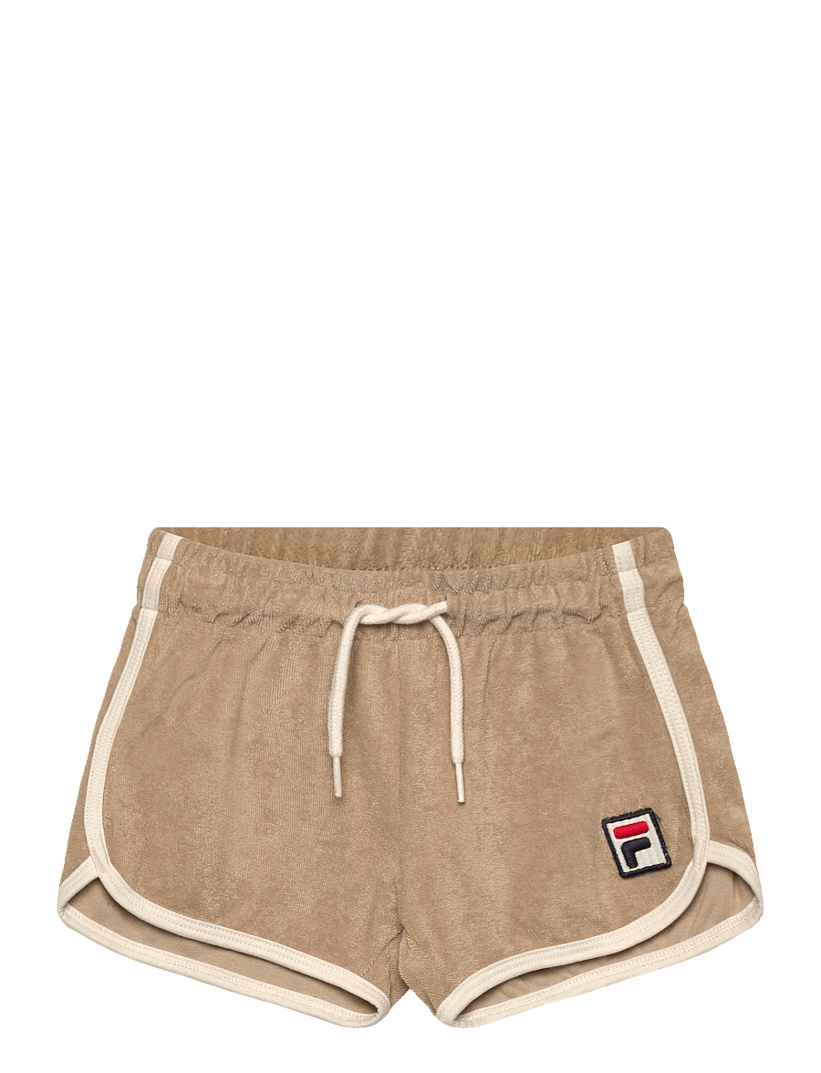 FILA - CALCI relaxed toweling shorts - sweatshorts - white pepper - 0