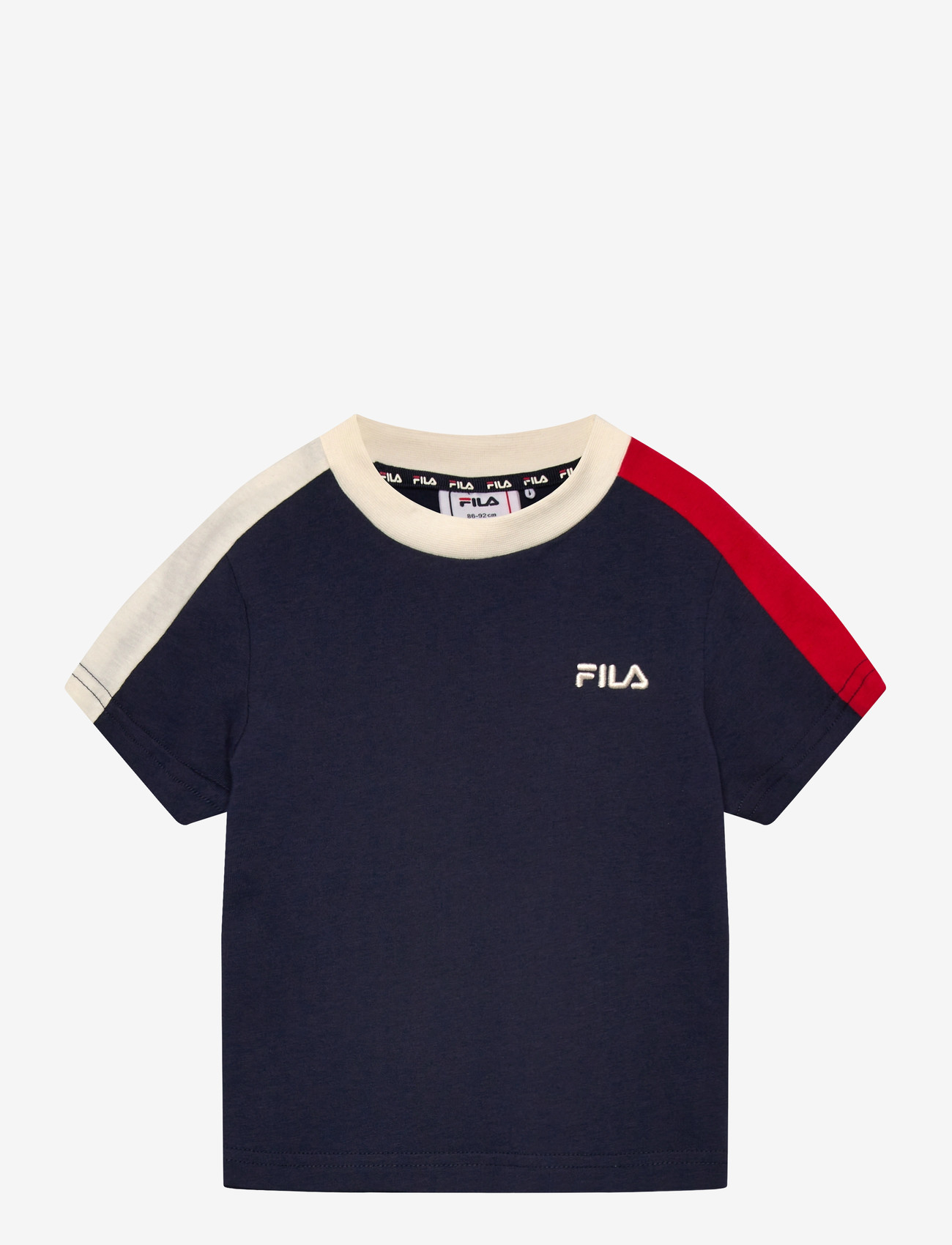 FILA - NUGOLA regular t-shirt - lühikeste varrukatega t-särgid - black iris - 0