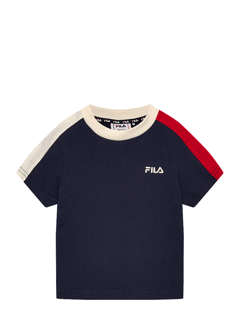 FILA - NUGOLA regular t-shirt - lühikeste varrukatega t-särgid - black iris - 0
