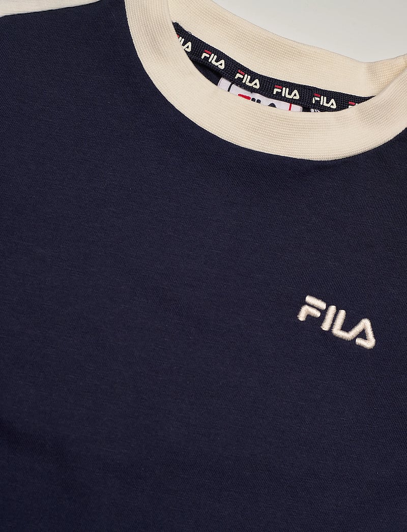FILA - NUGOLA regular t-shirt - lühikeste varrukatega t-särgid - black iris - 2