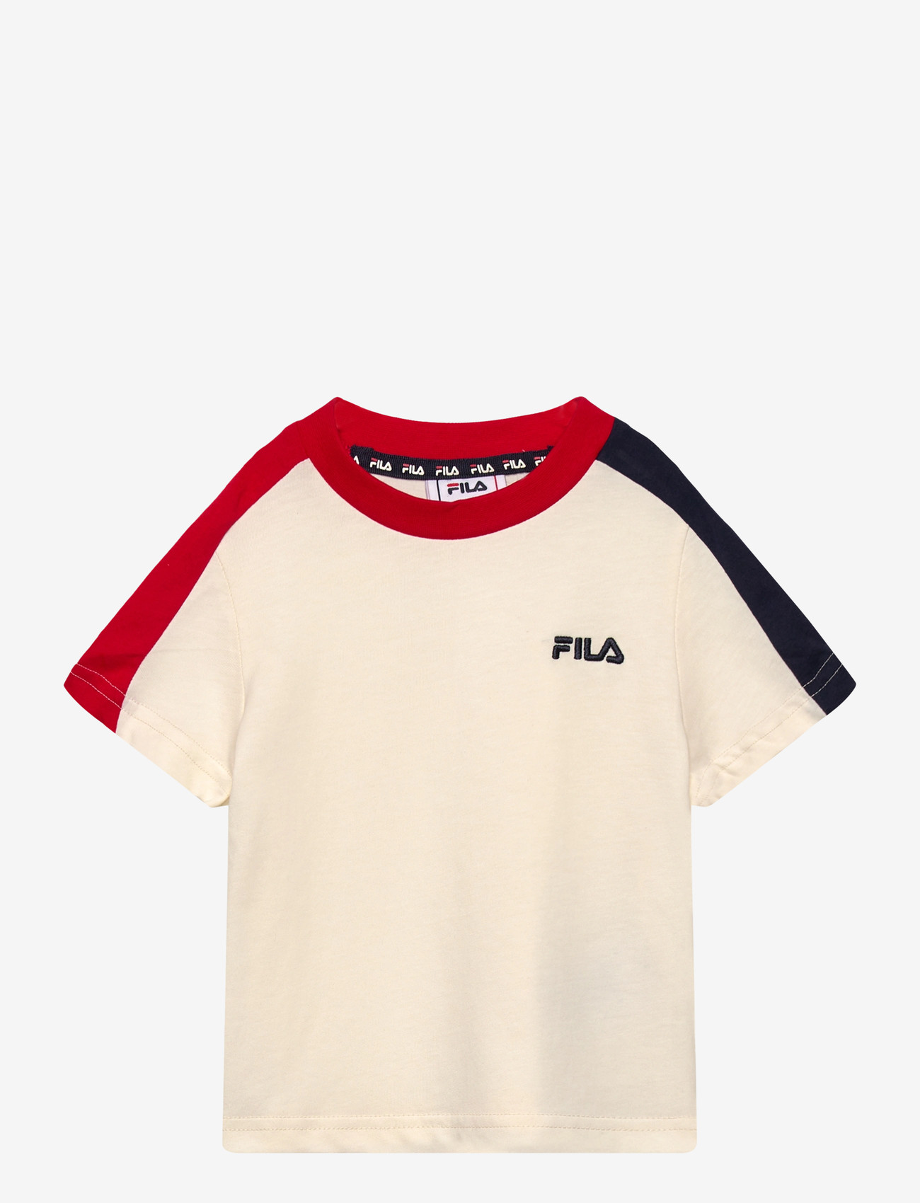 FILA - NUGOLA regular t-shirt - lühikeste varrukatega t-särgid - egret - 0