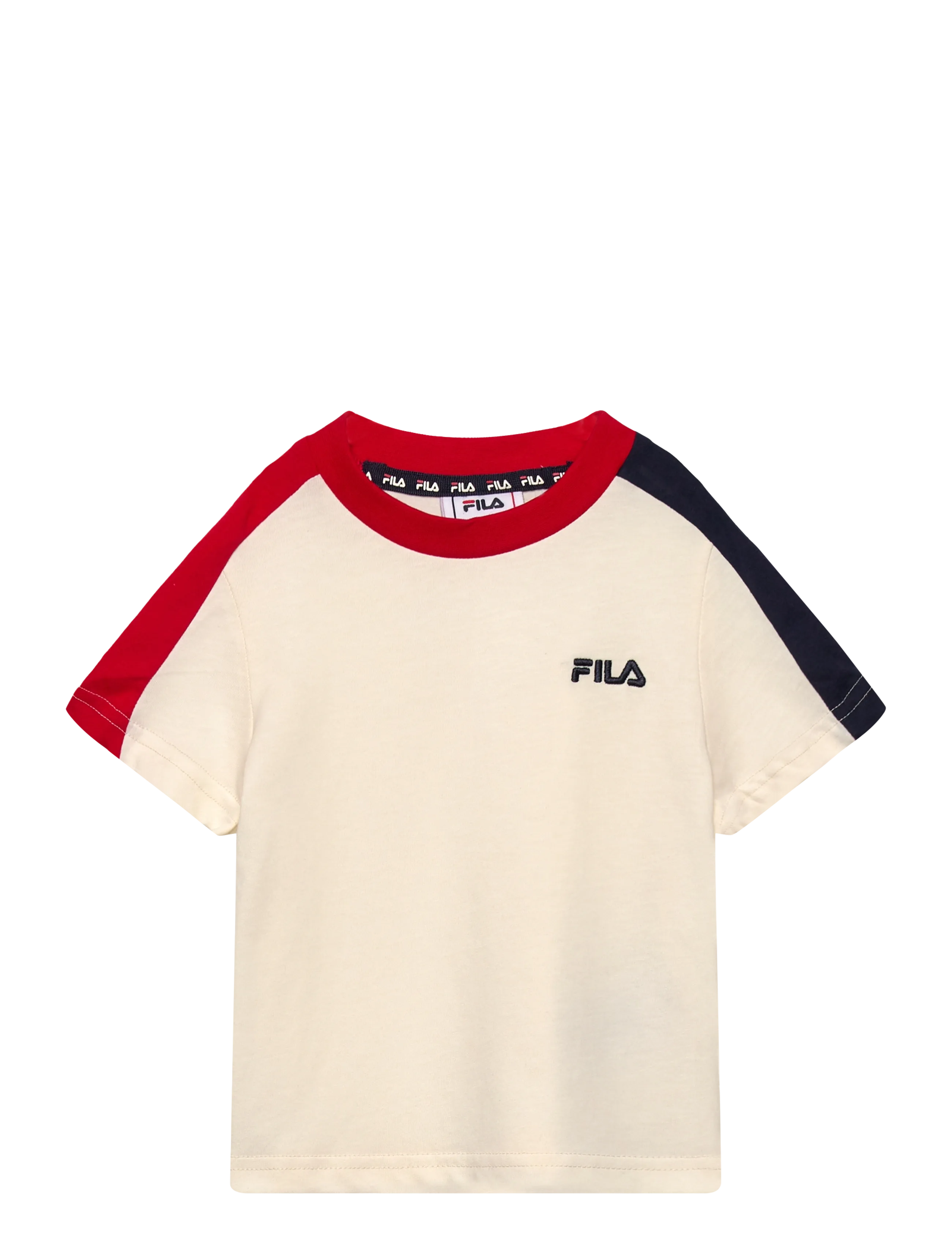 FILA NUGOLA regular t-shirt - Overdele - EGRET / cream