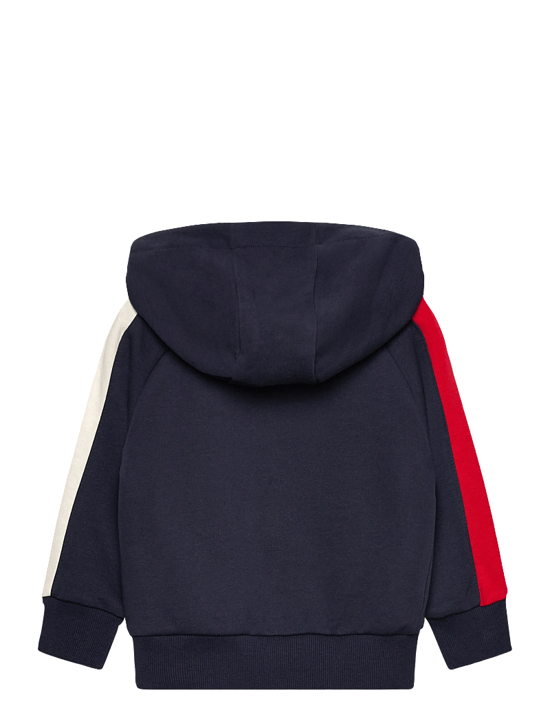 FILA - NUGOLA regular hooded track jacket - hættetrøjer - black iris - 1
