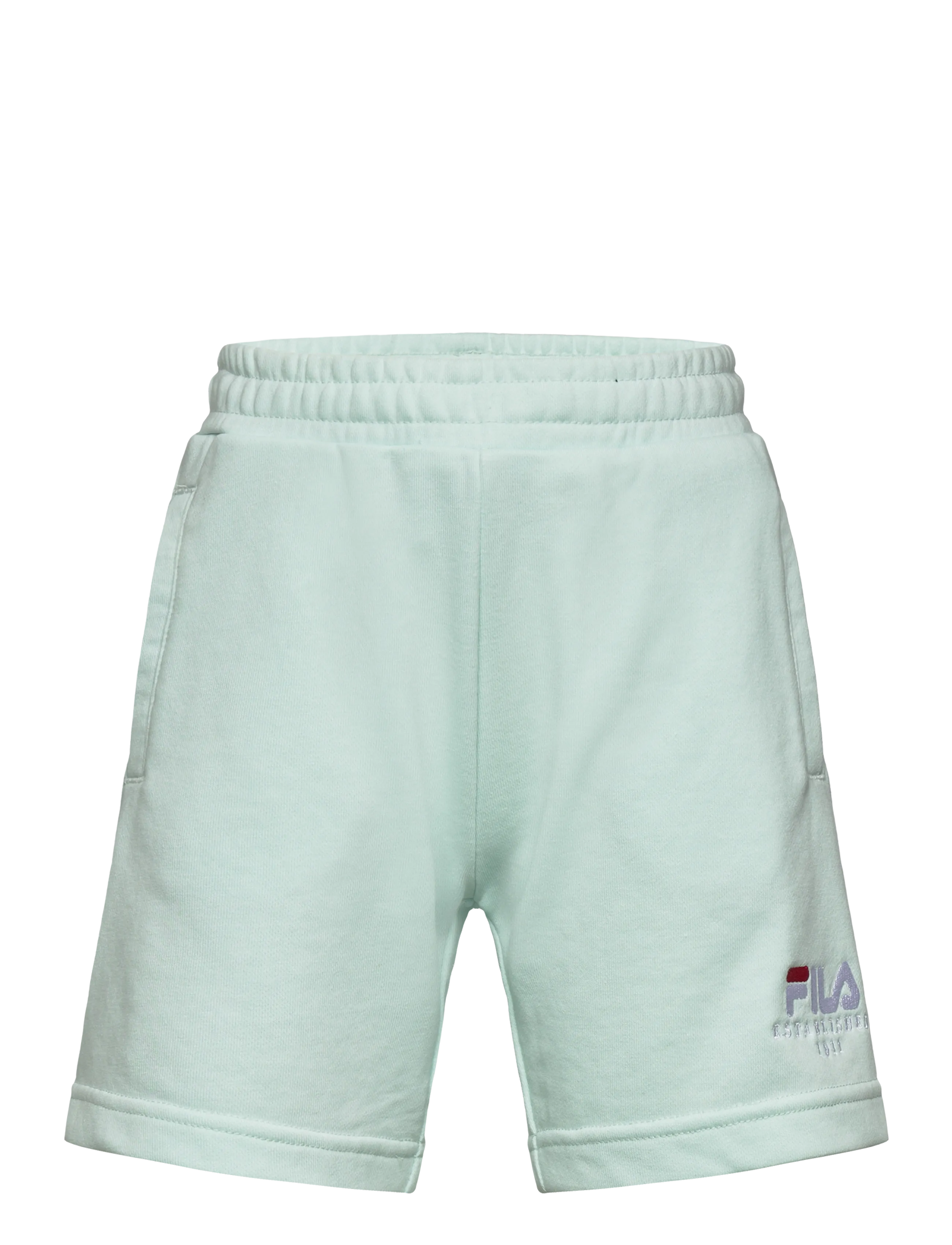 FILA Benna Regular Logo Sweat Shorts, Børn, Sweatshorts, Blå, Str: 110-116