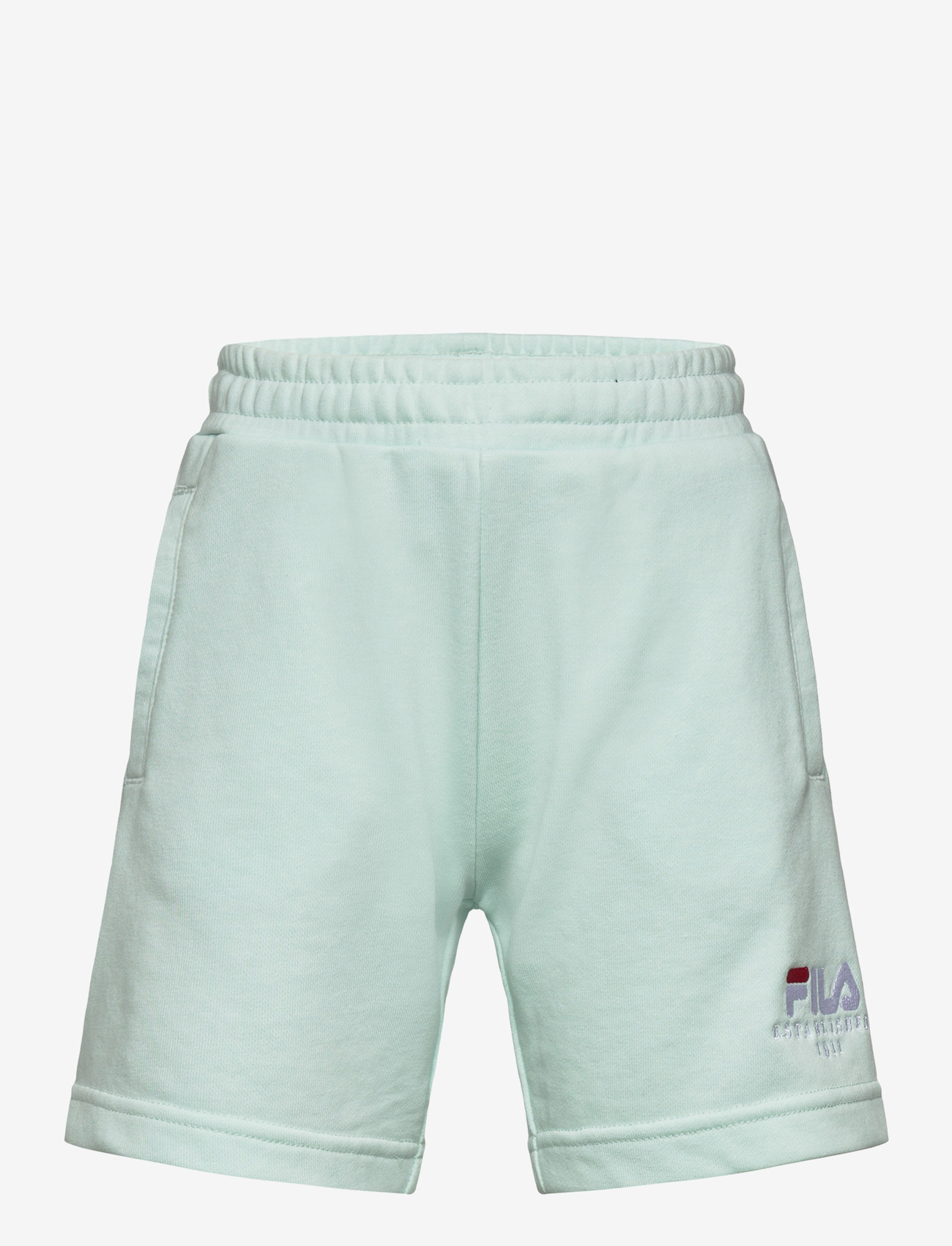 FILA - BENNA regular logo sweat shorts - sweatshorts - soothing sea - 0