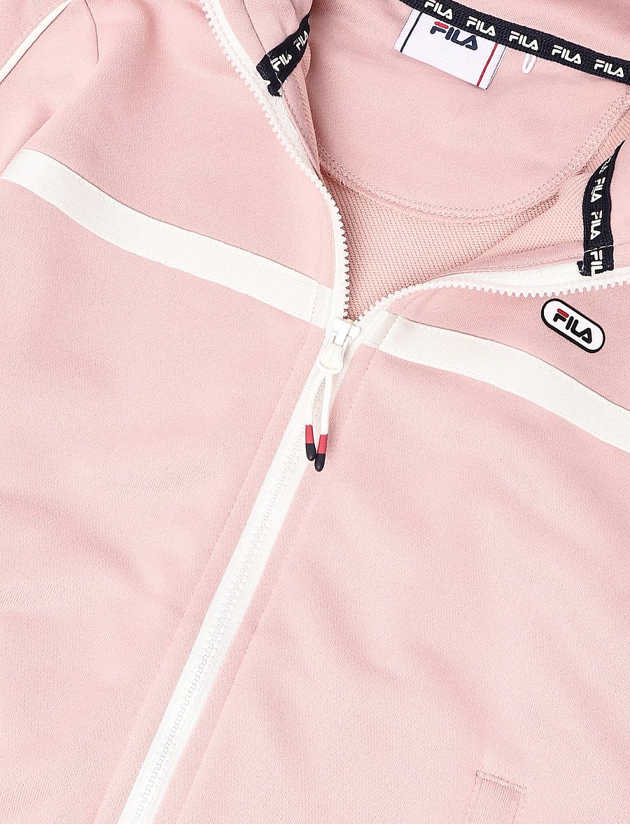FILA - LUNES regular track jacket - ytterkläder - pale mauve - 2