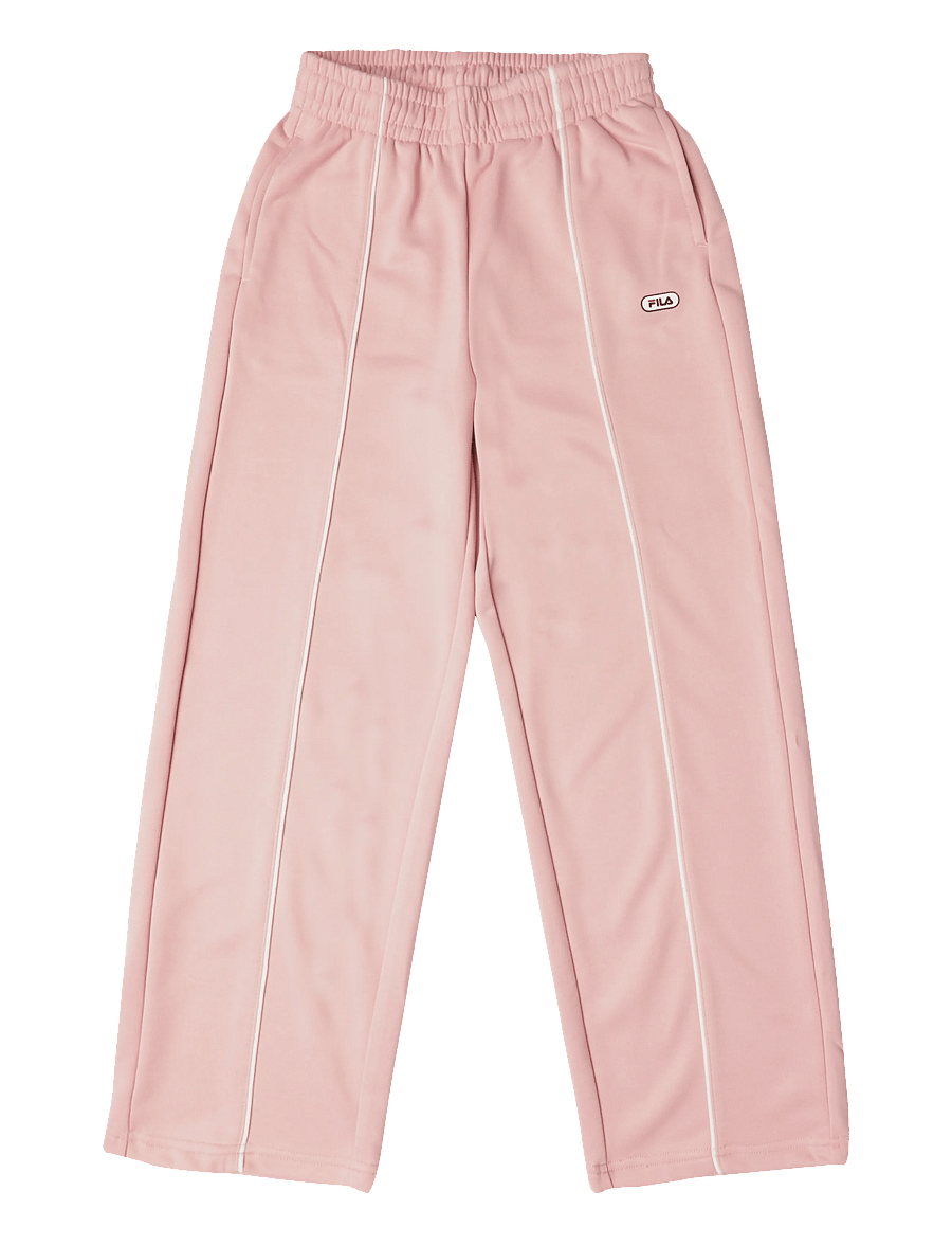 FILA - LUNES wide track pants - pale mauve - 0
