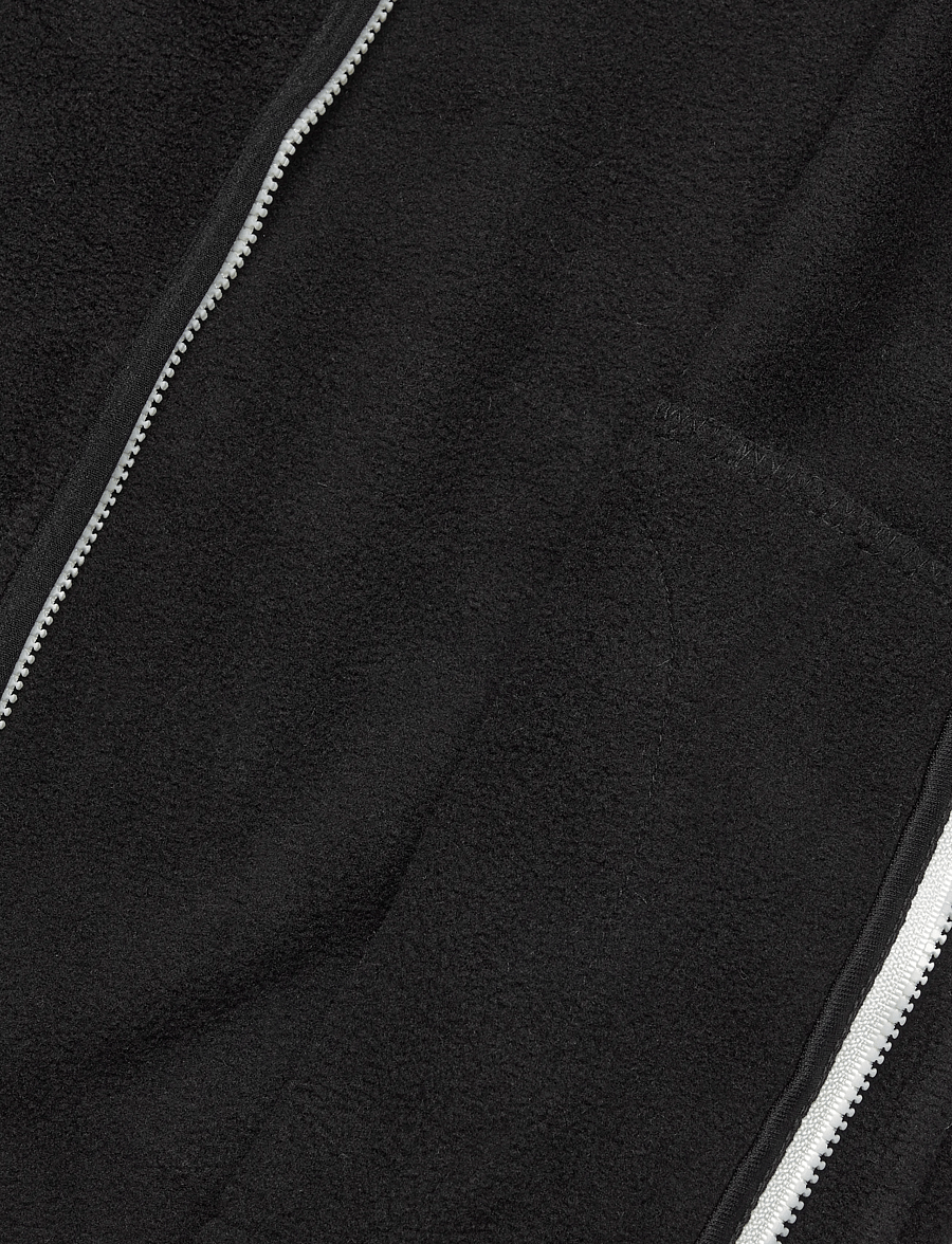 FILA - PICCOLINO taped polar fleece jacket - fleecejacken - black - 4