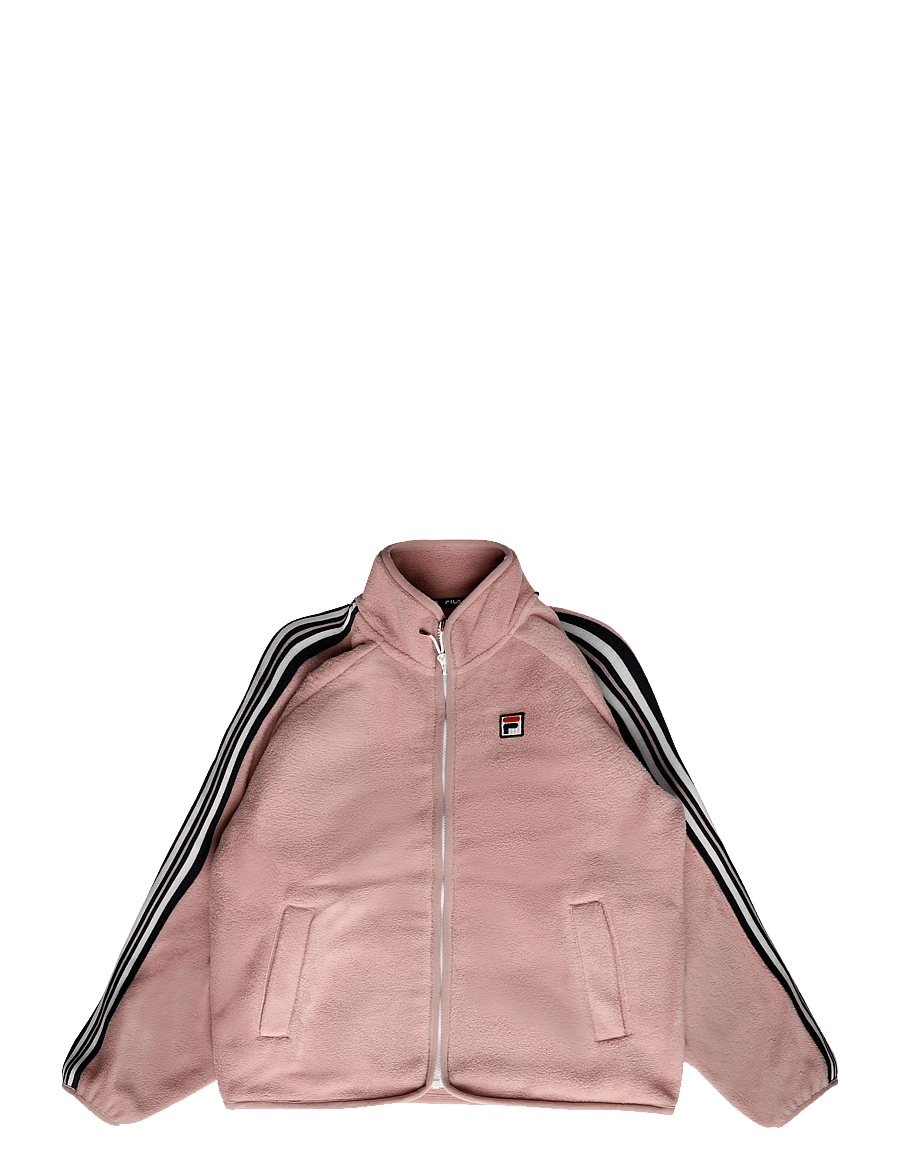 FILA - PICCOLINO taped polar fleece jacket - isolierte jacken - pale mauve - 0