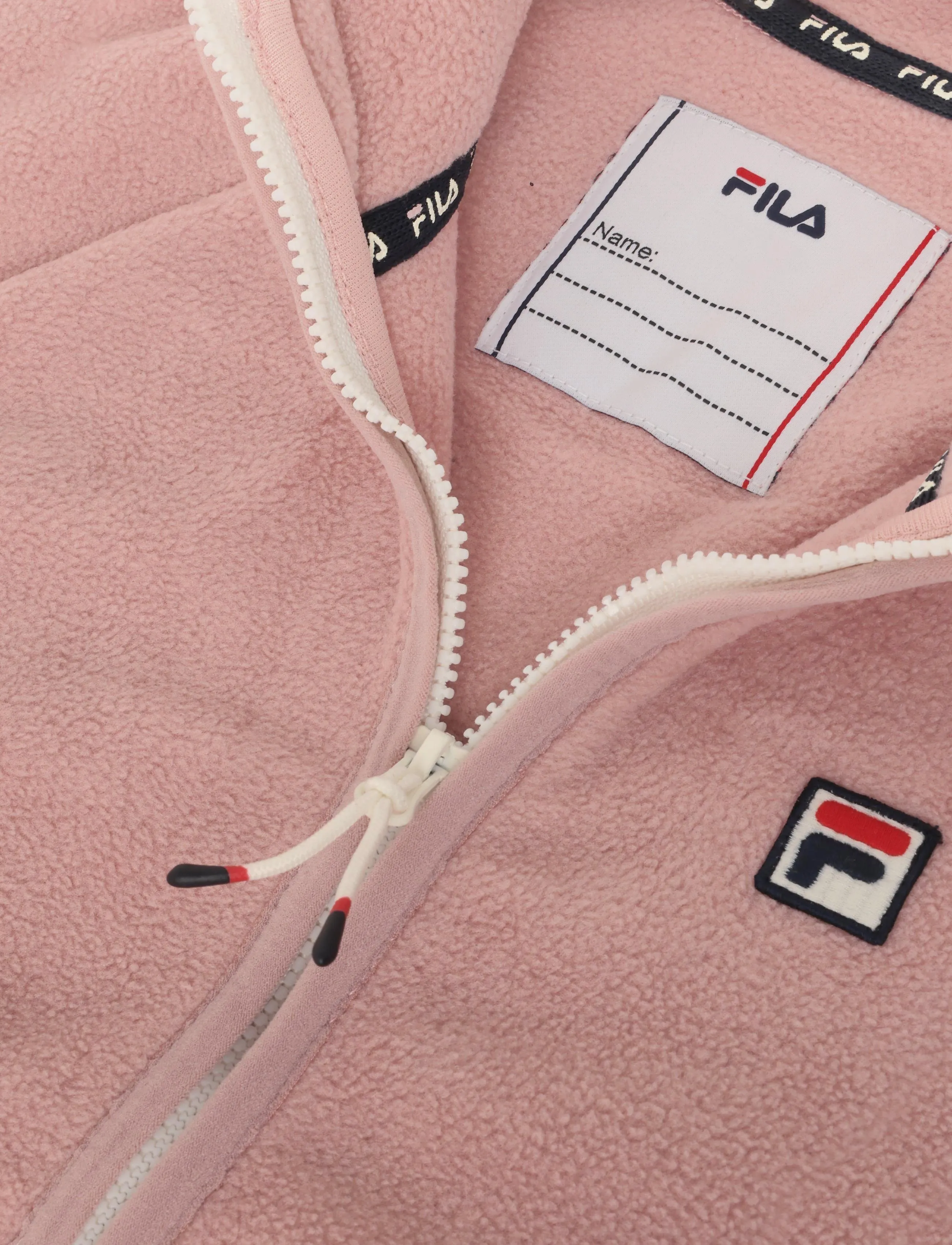 FILA - PICCOLINO taped polar fleece jacket - isolierte jacken - pale mauve - 2