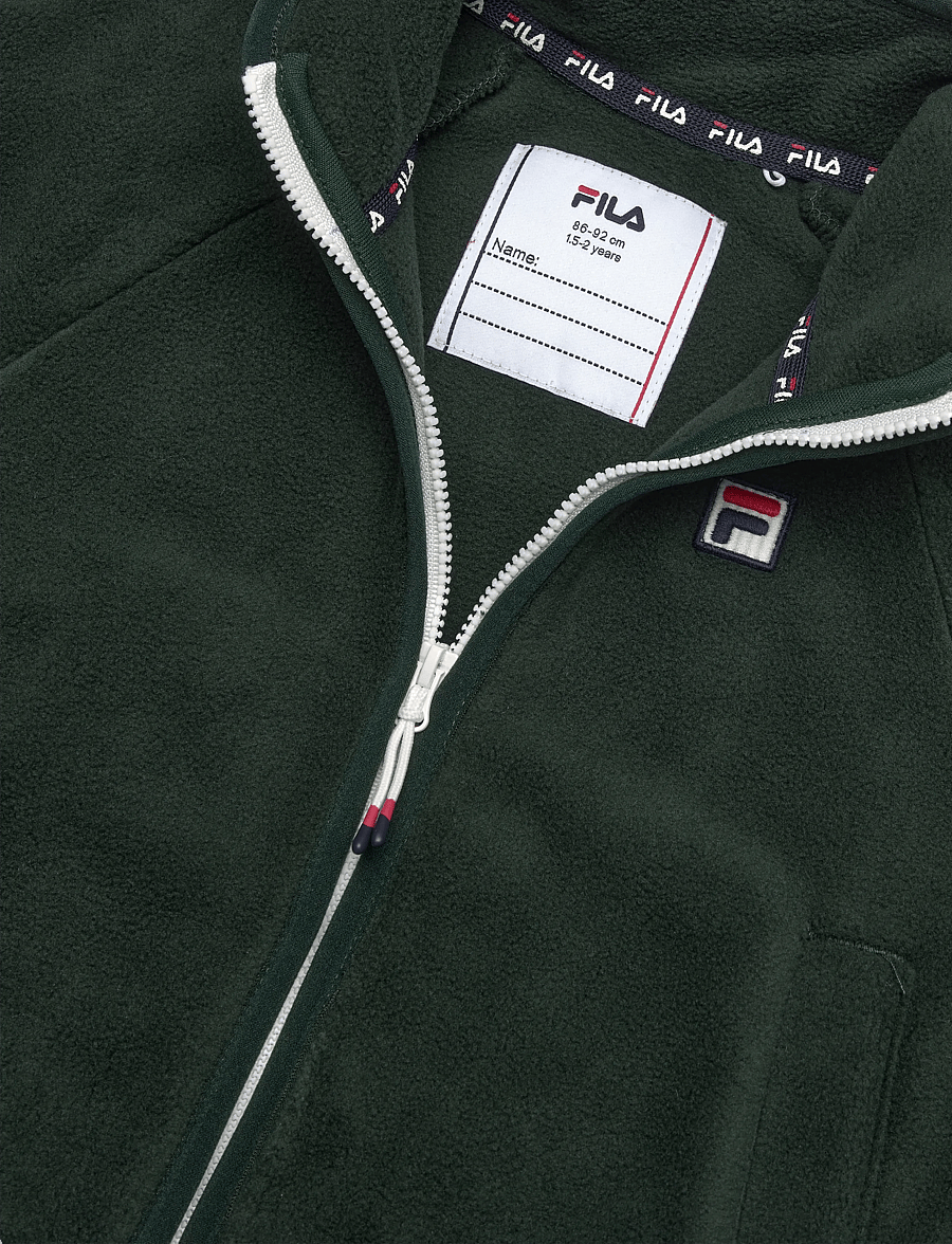 FILA - PICCOLINO taped polar fleece jacket - fleecejacken - scarab - 2