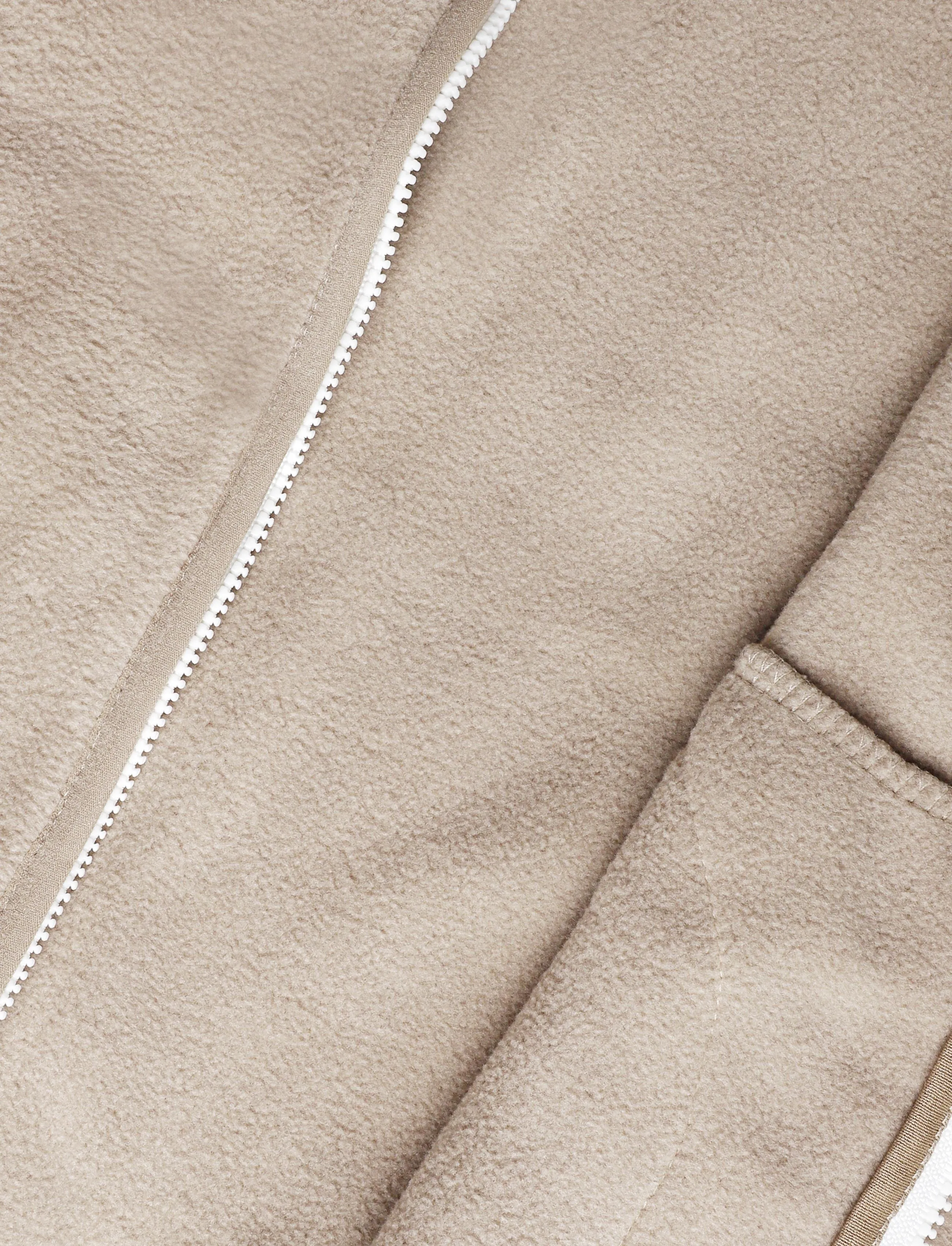 FILA - PICCOLINO taped polar fleece jacket - insulated jackets - weathered teak - 4