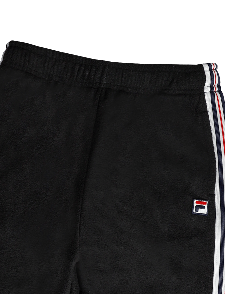 FILA - PICCOLINO taped polar fleece pants - jogginghosen - black - 2