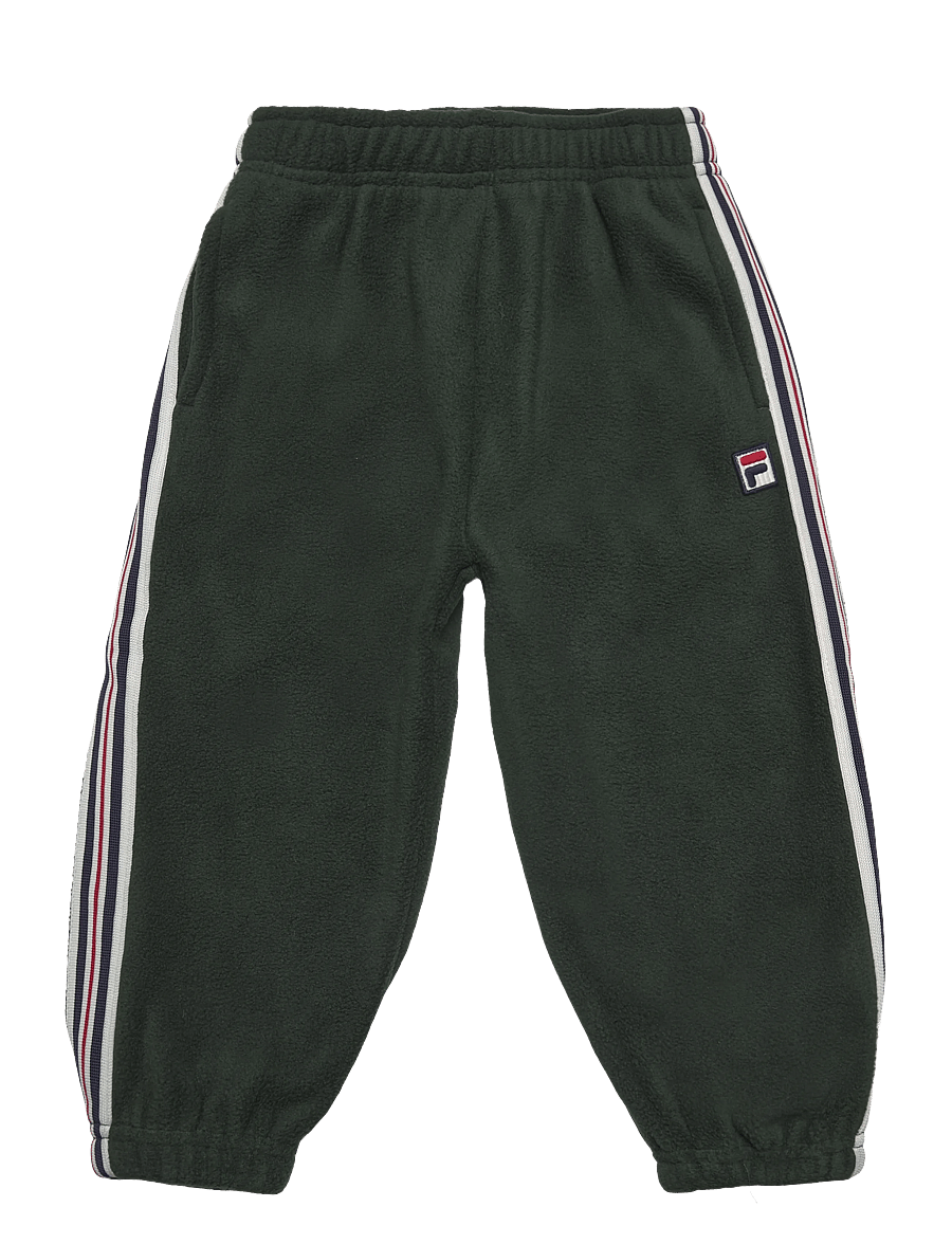 FILA - PICCOLINO taped polar fleece pants - jogginghosen - scarab - 0