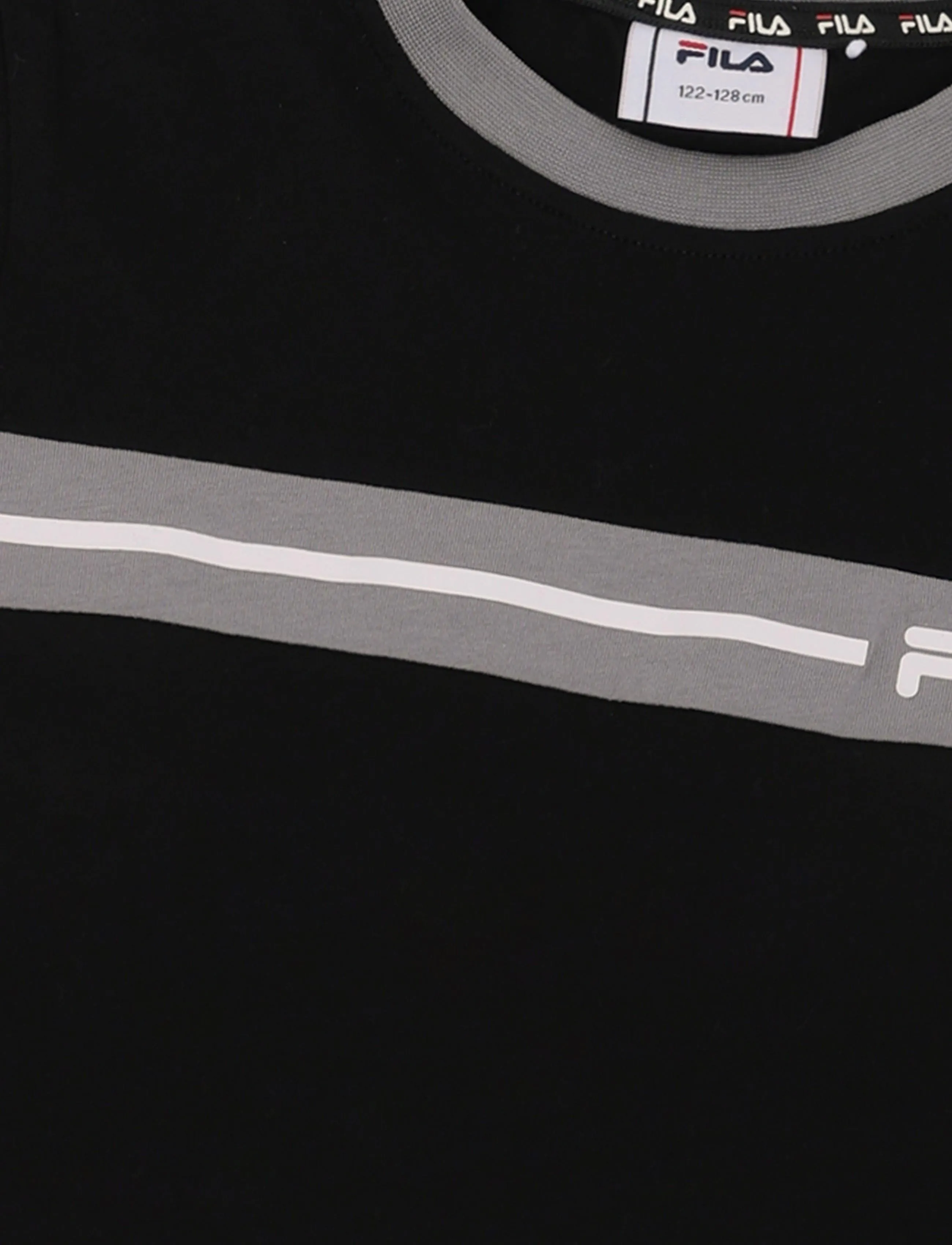 FILA - FAVERGA regular graphic t-shirt - black - 2